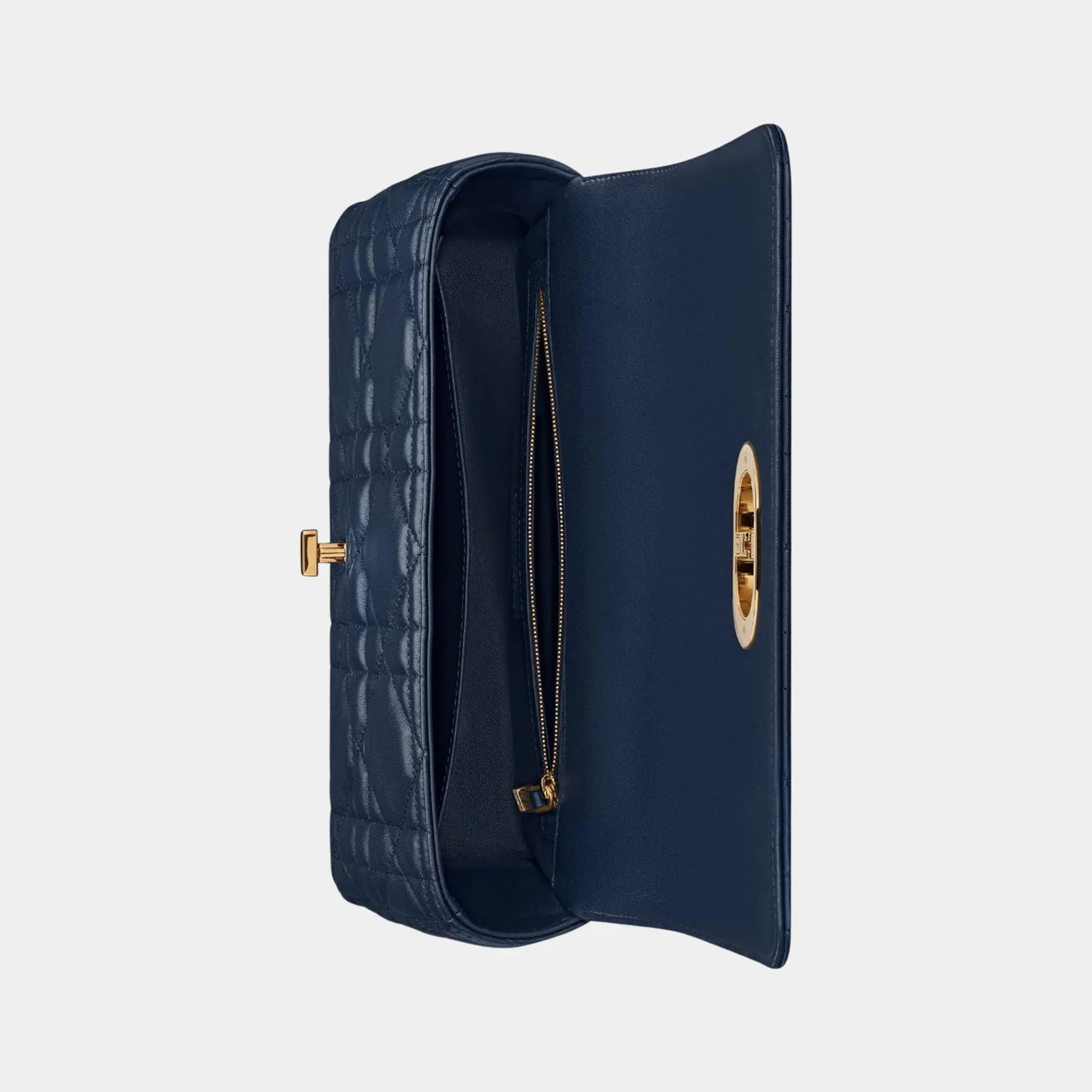 Medium Soft Caro Bag In Macrocannage Lambskin