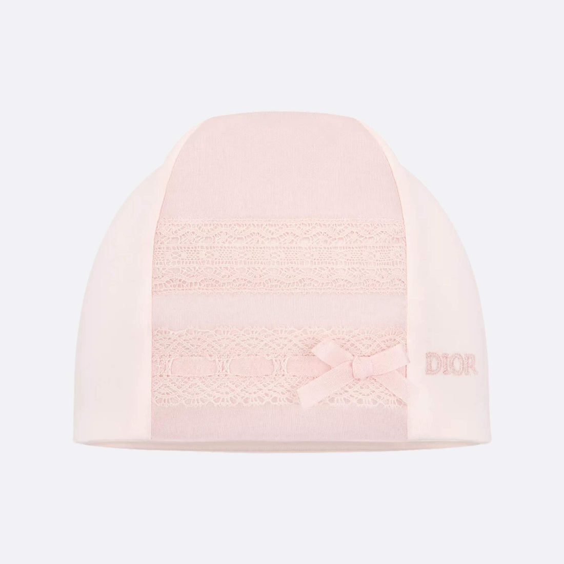 alt
طقم هدية للمولود الجديد من Dior Nanouchka، قطن إنترلوك وفوال وردي فاتح، قبعة