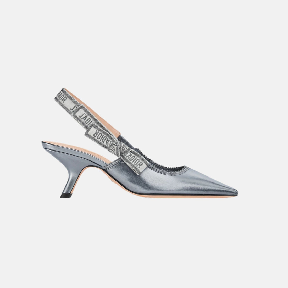 Dior Or JAdior Slingback Pump In Laminated Lambskin, Front