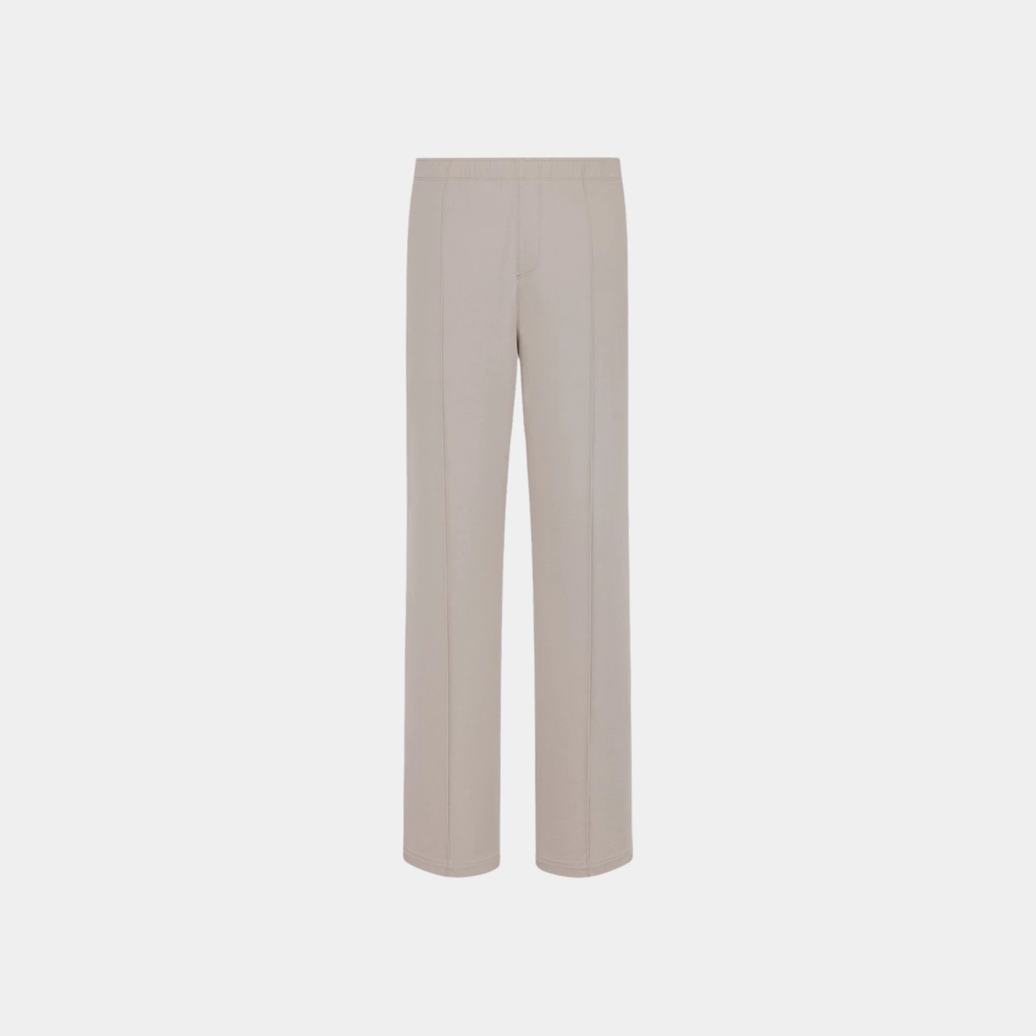 Dior Pants With Christian Dior Couture In Cotton Gabardine, Beige, Front