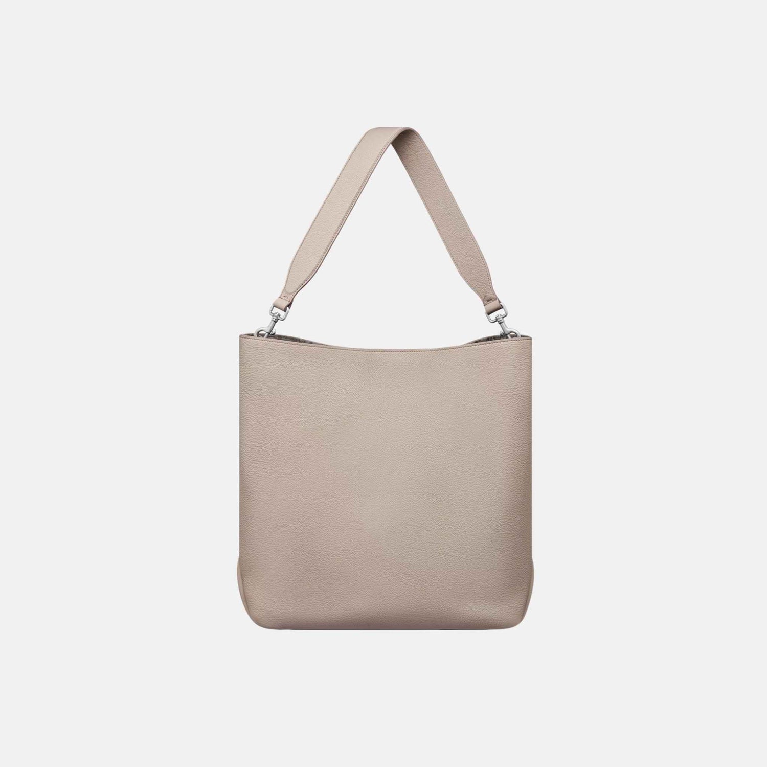 Dior Prive Vertical Hobo Bag In Icons Calfskin, Beige, Back
