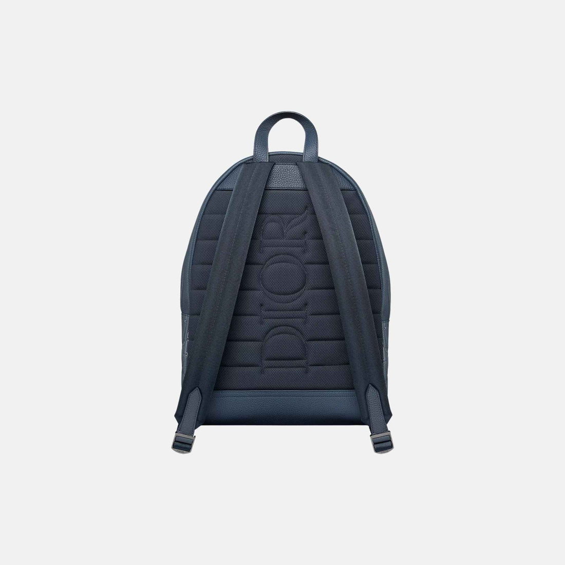 Dior Rider 2.0 Zipped Backpack In Outline Leather And Grained Calfskin, Back