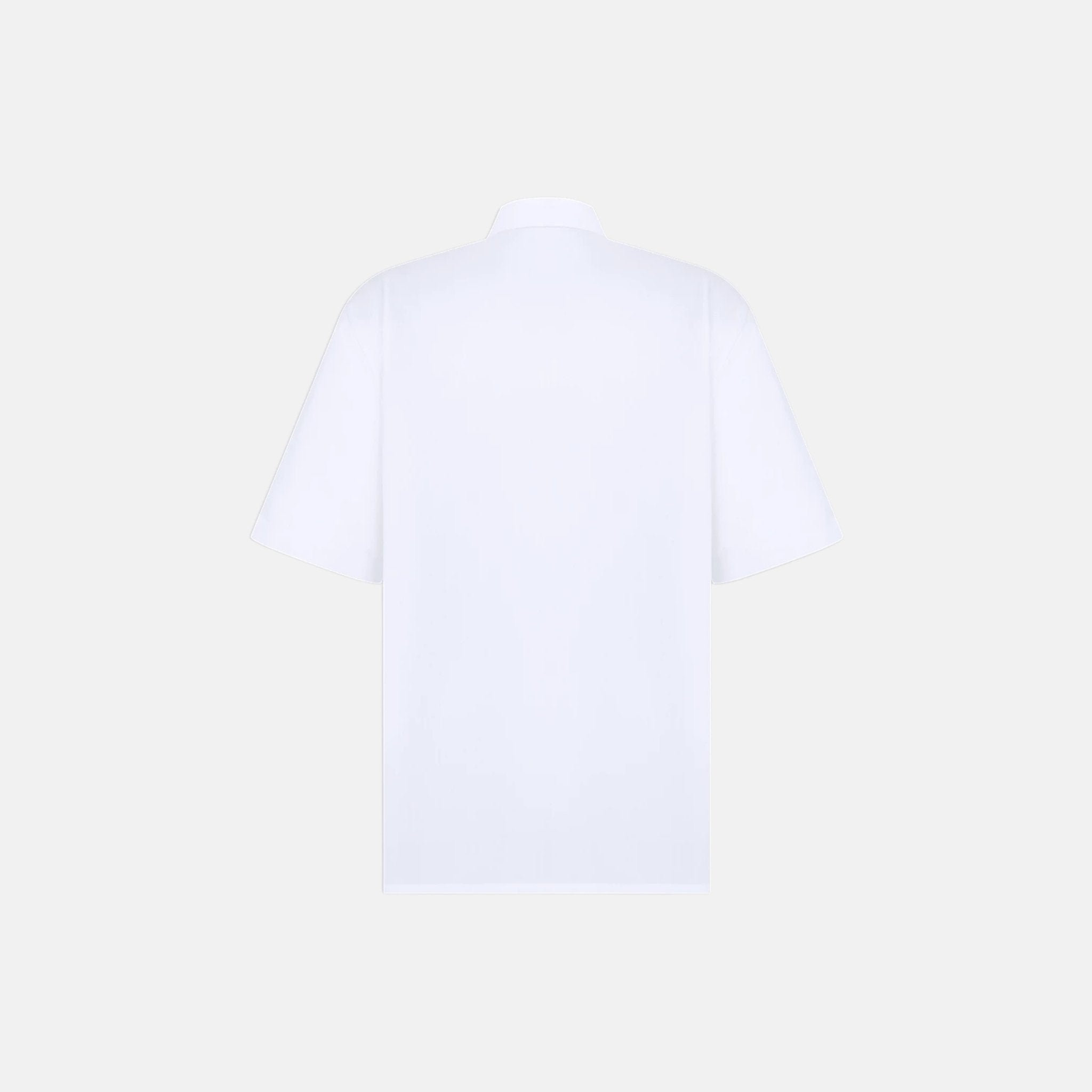Dior Short Sleeved Shirt With Lily Of The Valley Embroidery, Back