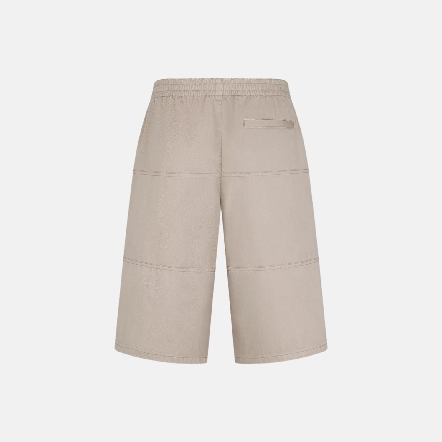 Dior Shorts With Dior Buckle In Cotton Gabardine, Back