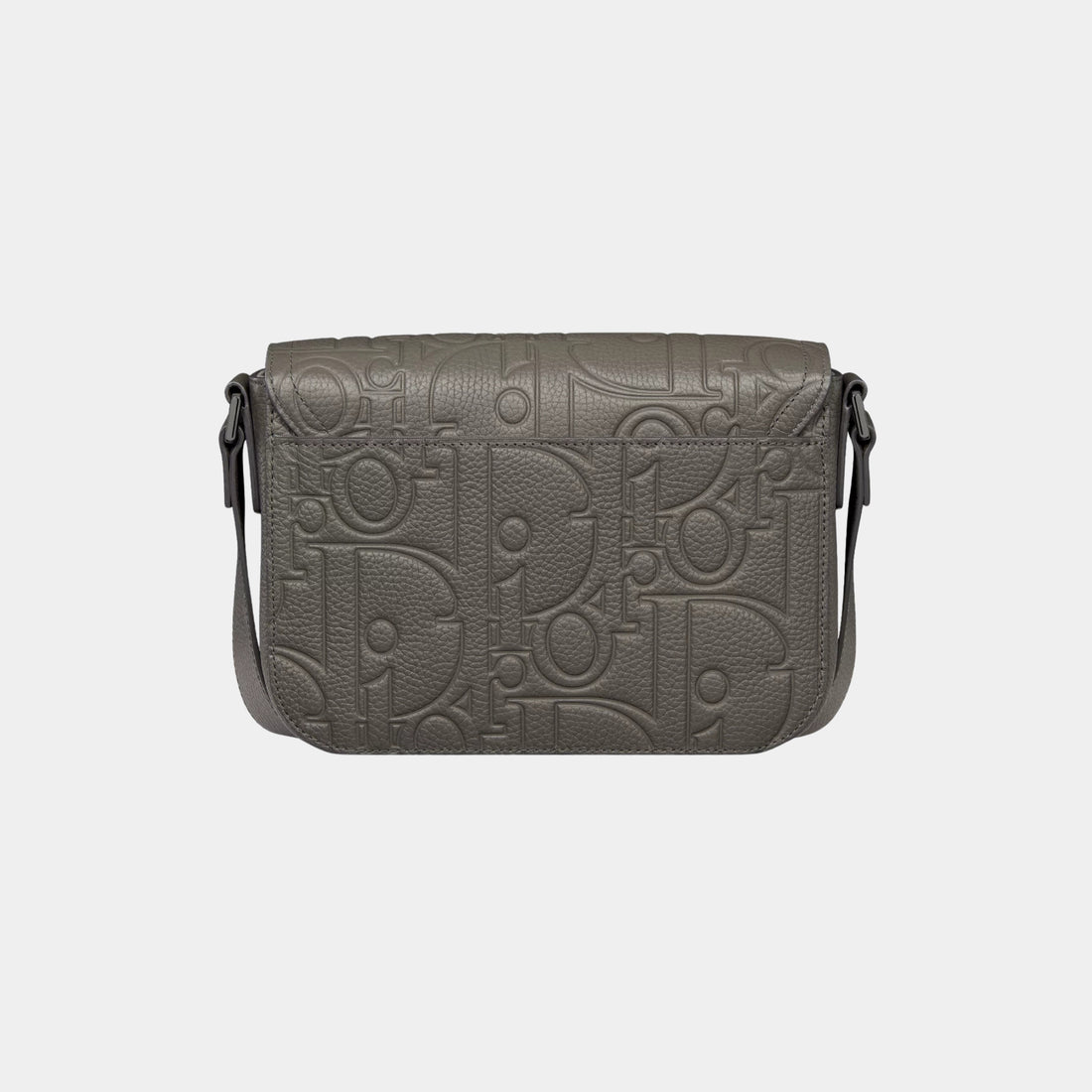 Small Saddle Messenger Bag With Flap In Leather And Calfskin