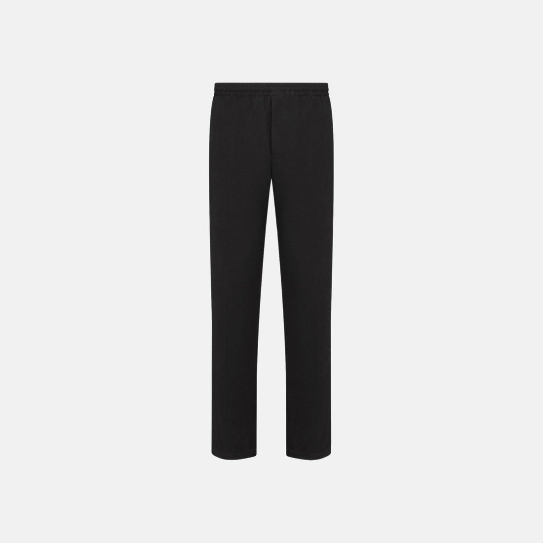 Dior Tailored Track Pants With CD Icon Embroidery In Cotton Blend, Front