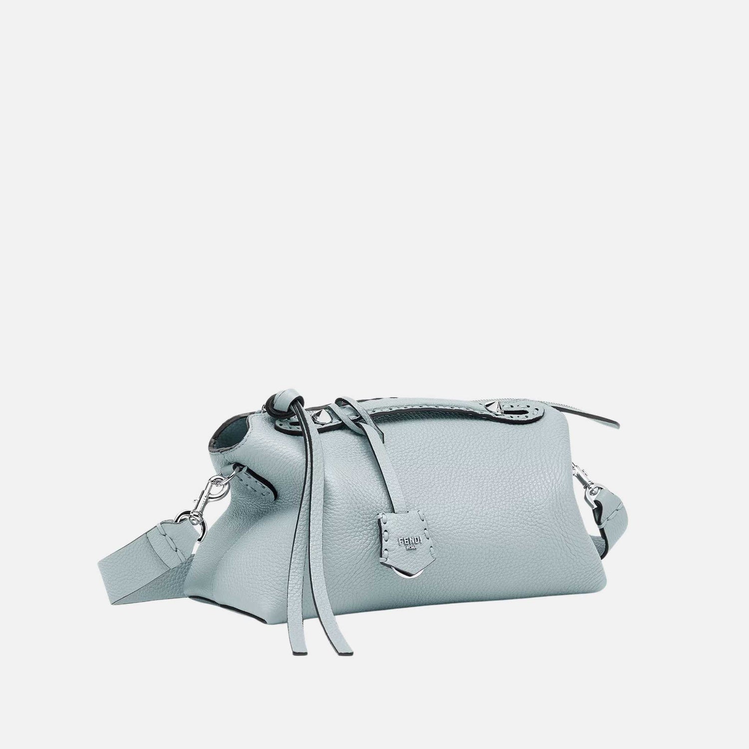 Fendi By The Way Selleria Medium Bag, Light Blue, Side