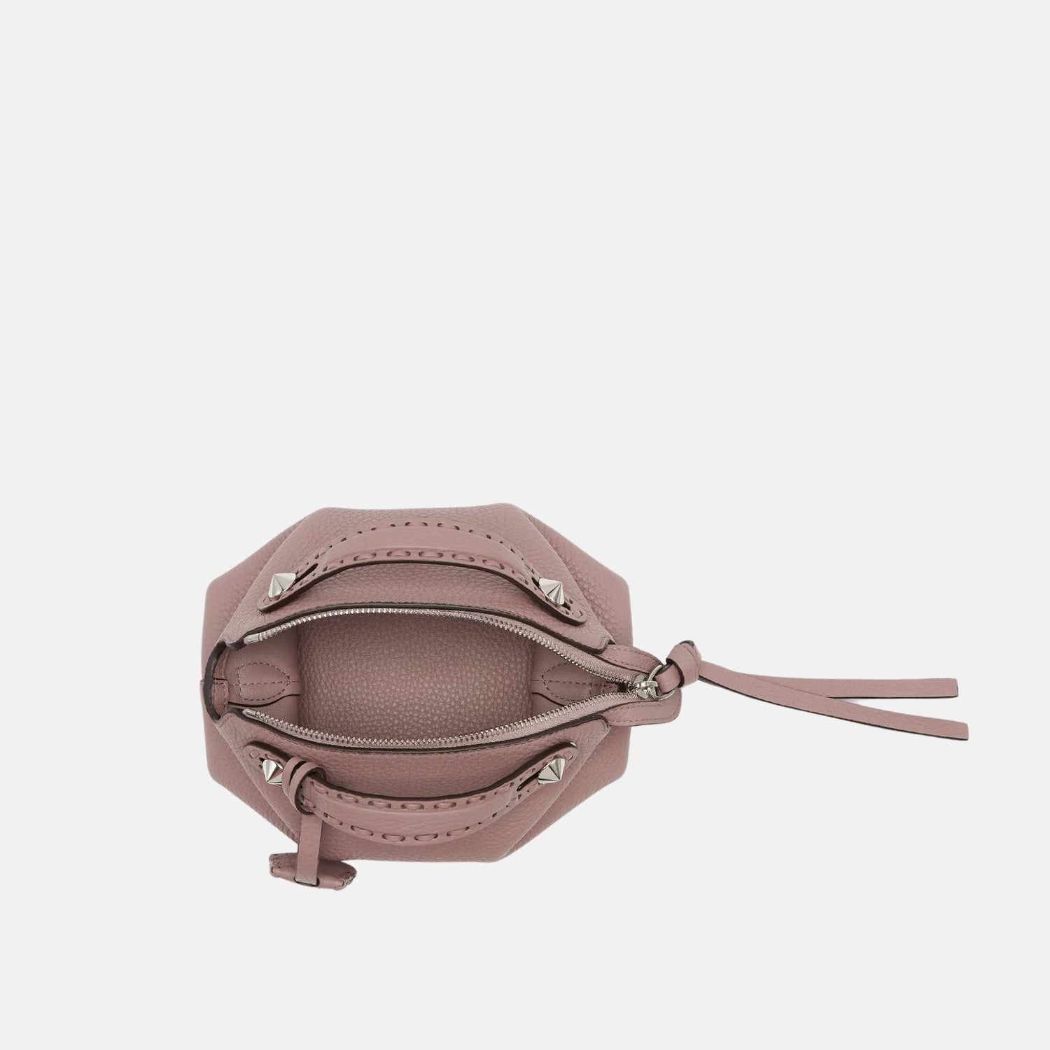 Fendi By The Way Selleria Mini Bag, Pink, Inside