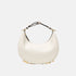 Fendi Fendigraphy Small Bag In Leather, White, Front