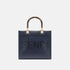 Fendi Sunshine Small Bag In Leather, Blue, Front