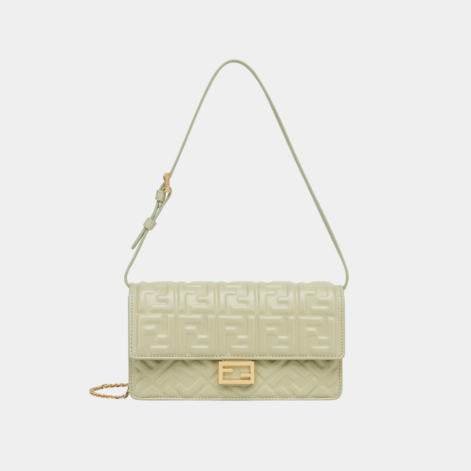 Wallet On Chain Baguette In Leather