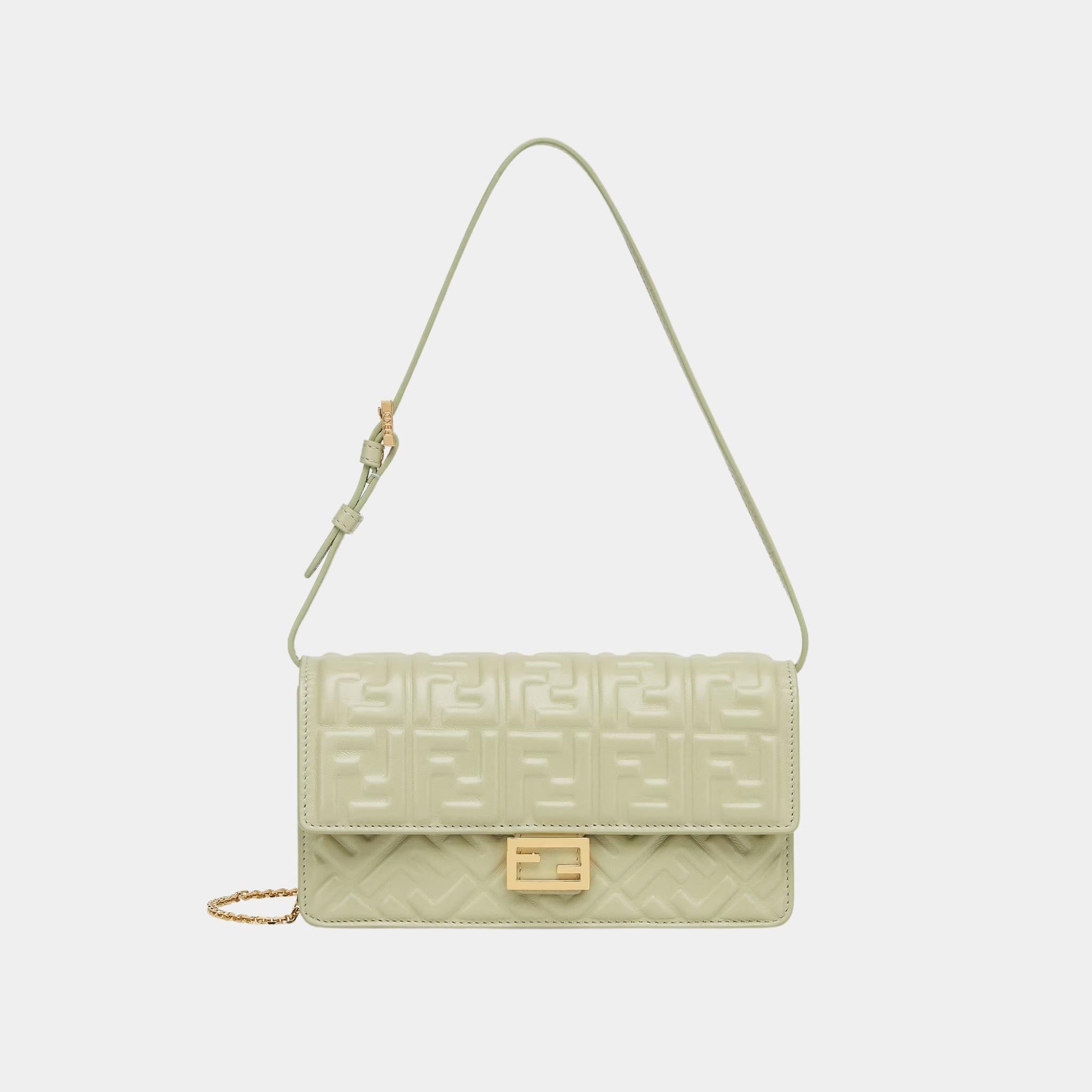 Wallet On Chain Baguette In Leather