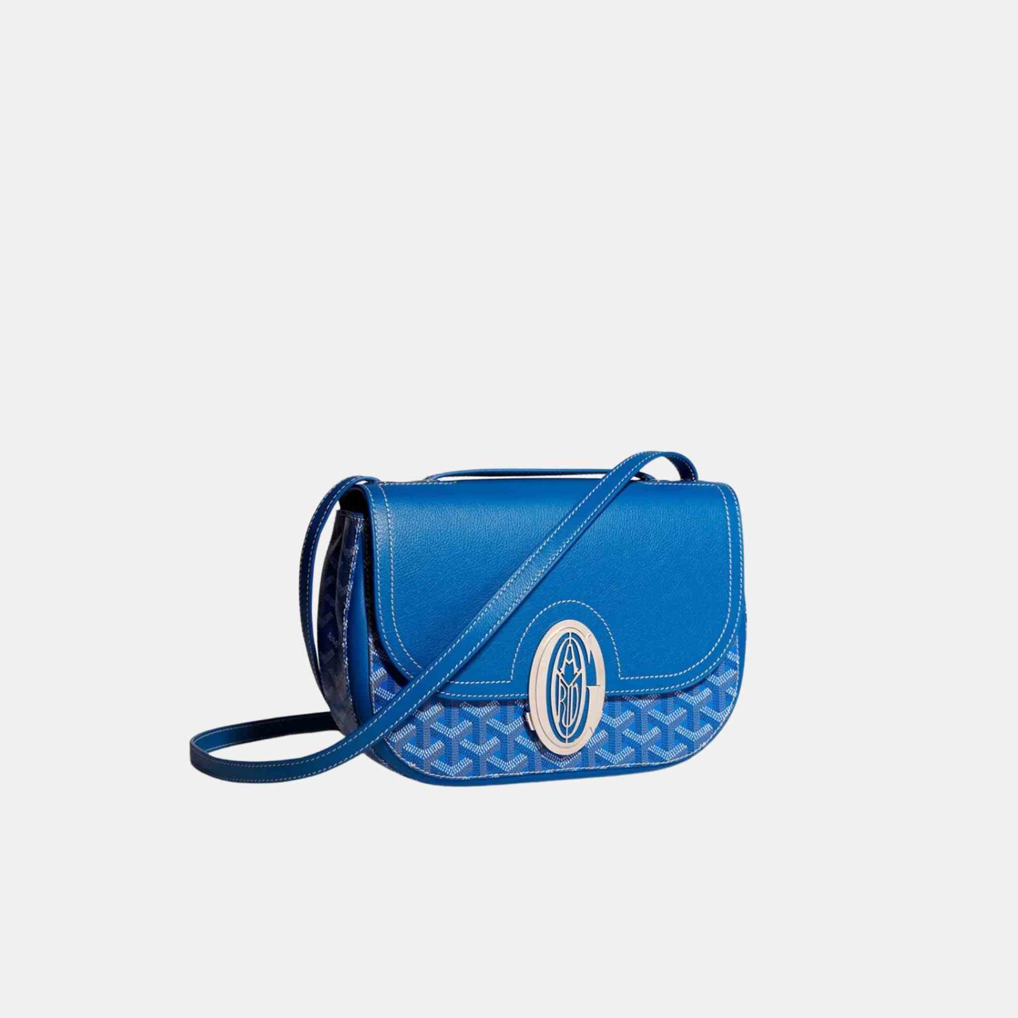 Goyard 233 bag, Sky Blue, Front