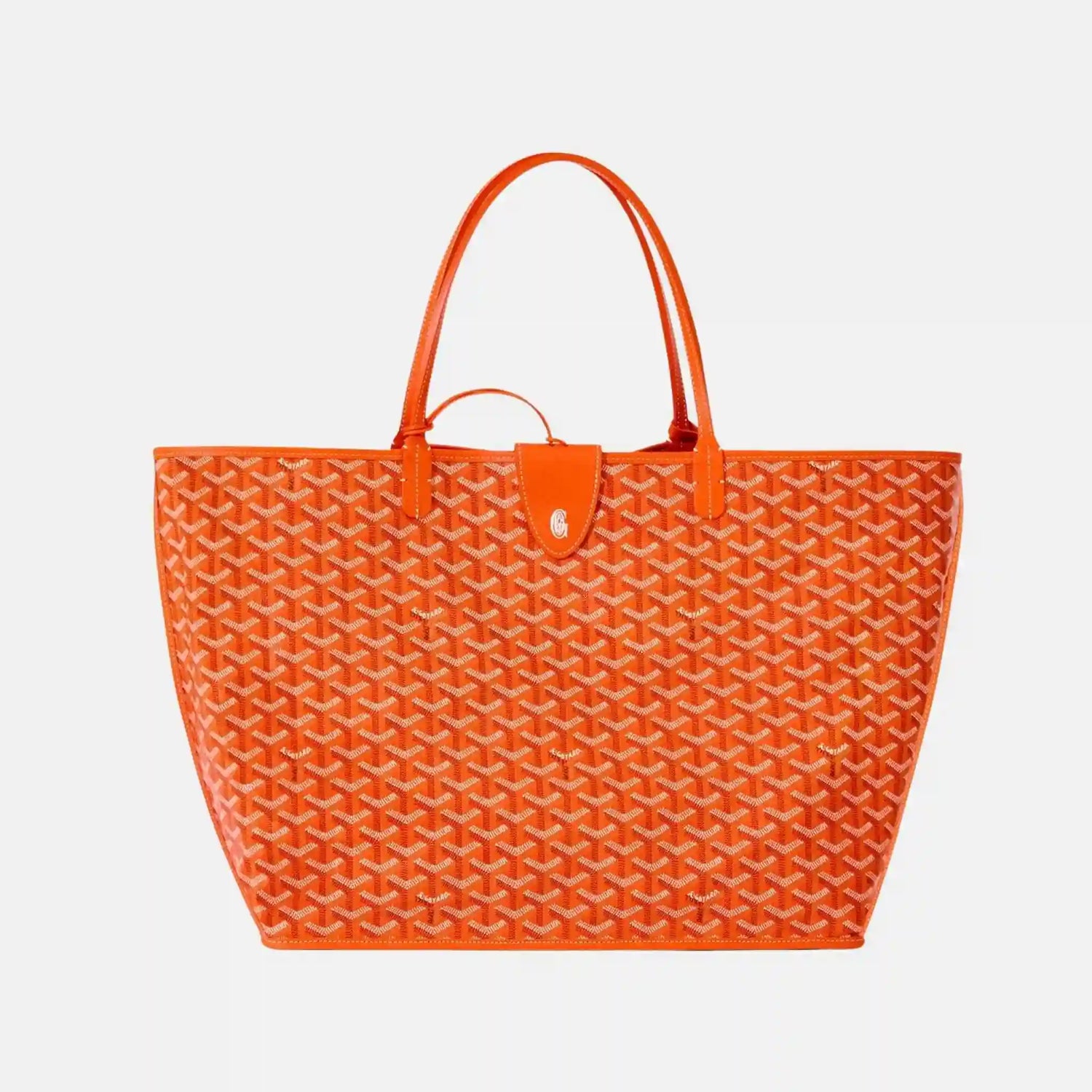 Goyard Anjou GM Bag, Orange, Front