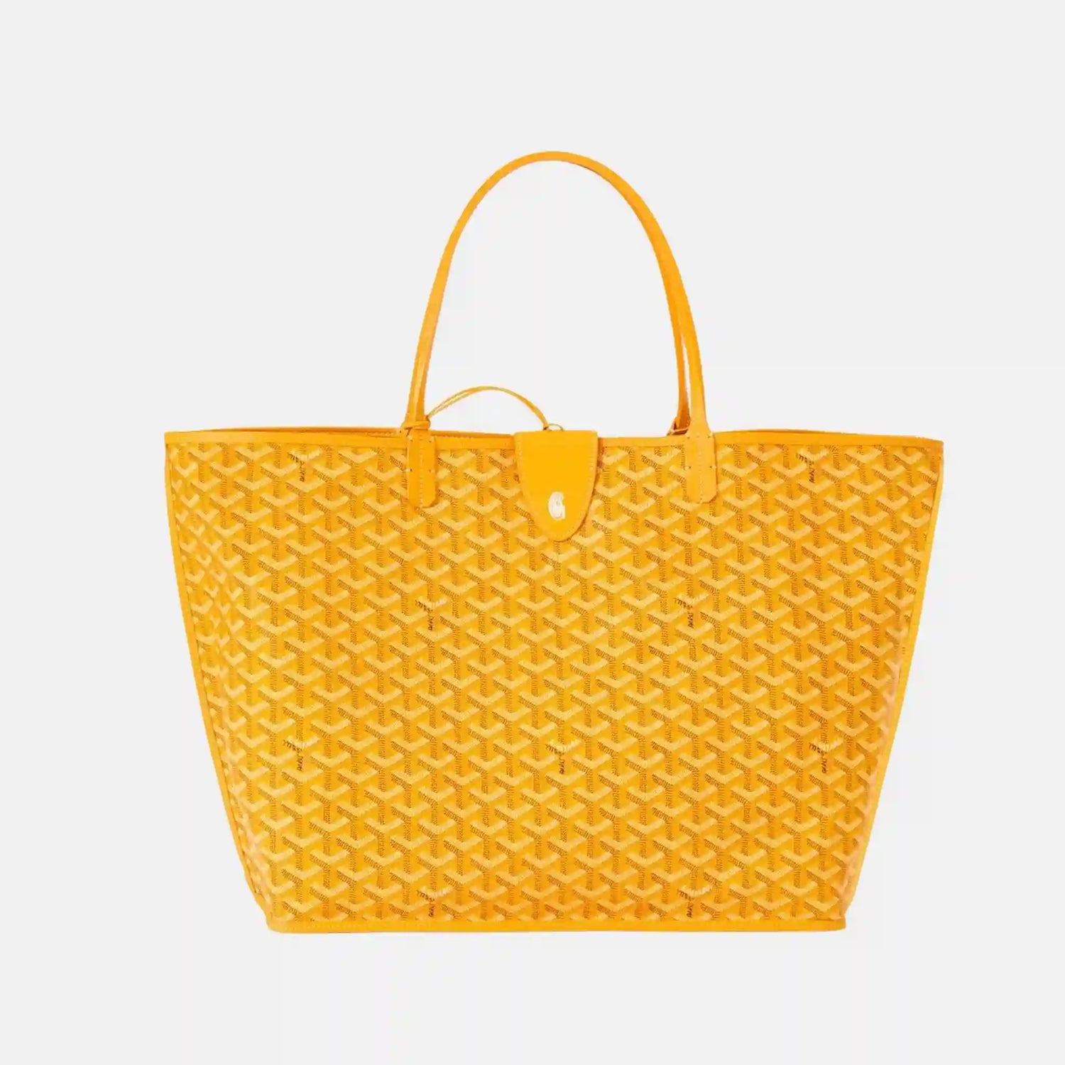 Goyard Anjou GM Bag, Yellow, Front