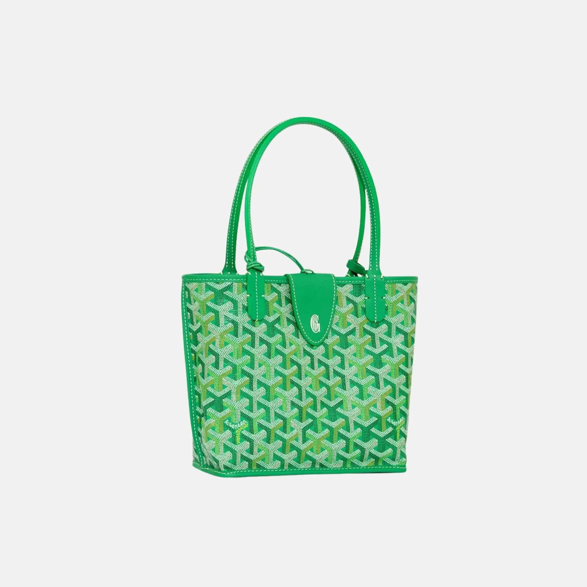 Goyard Anjou Mini Bag Limited Edition Multicoloured, Meadow green, Front
