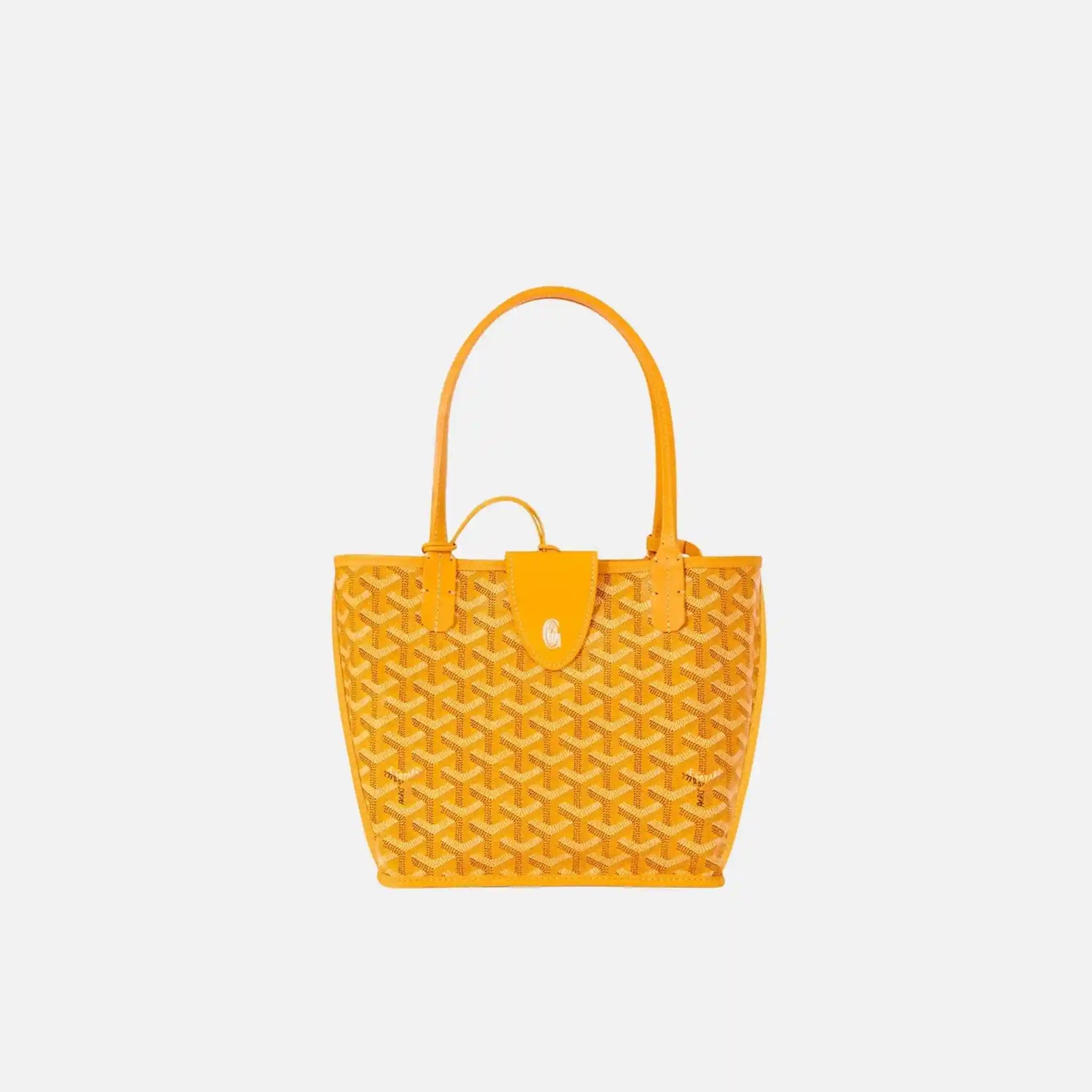 Goyard Anjou Mini Bag, Yellow, Front