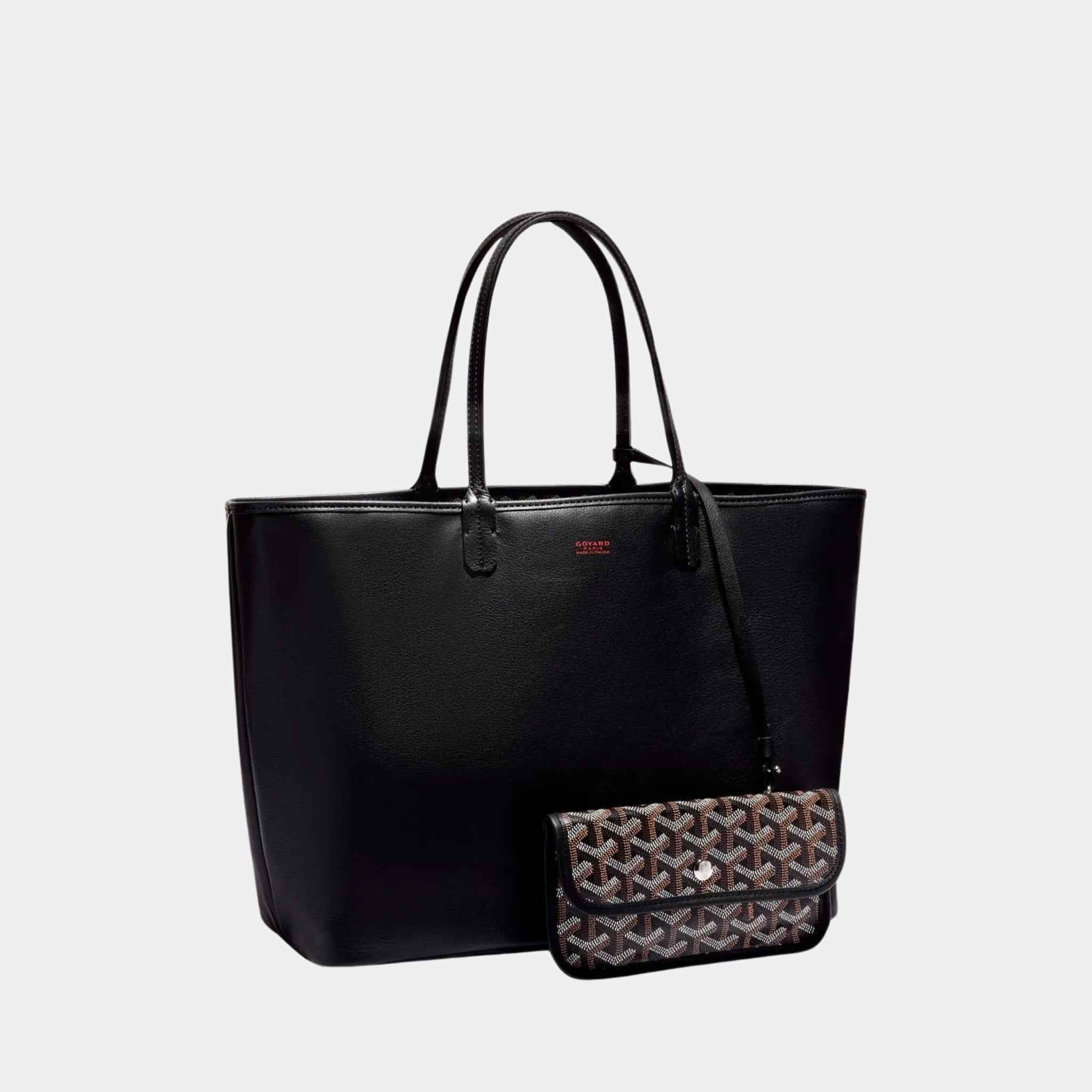 Goyard Anjou PM Bag, Black, Front View