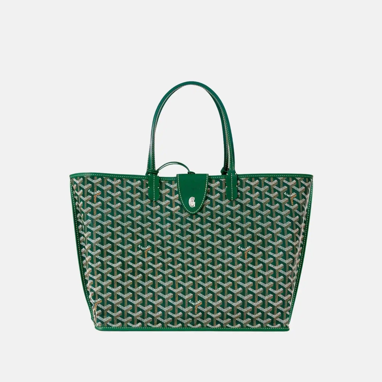 Goyard Anjou PM Bag, Green, Front