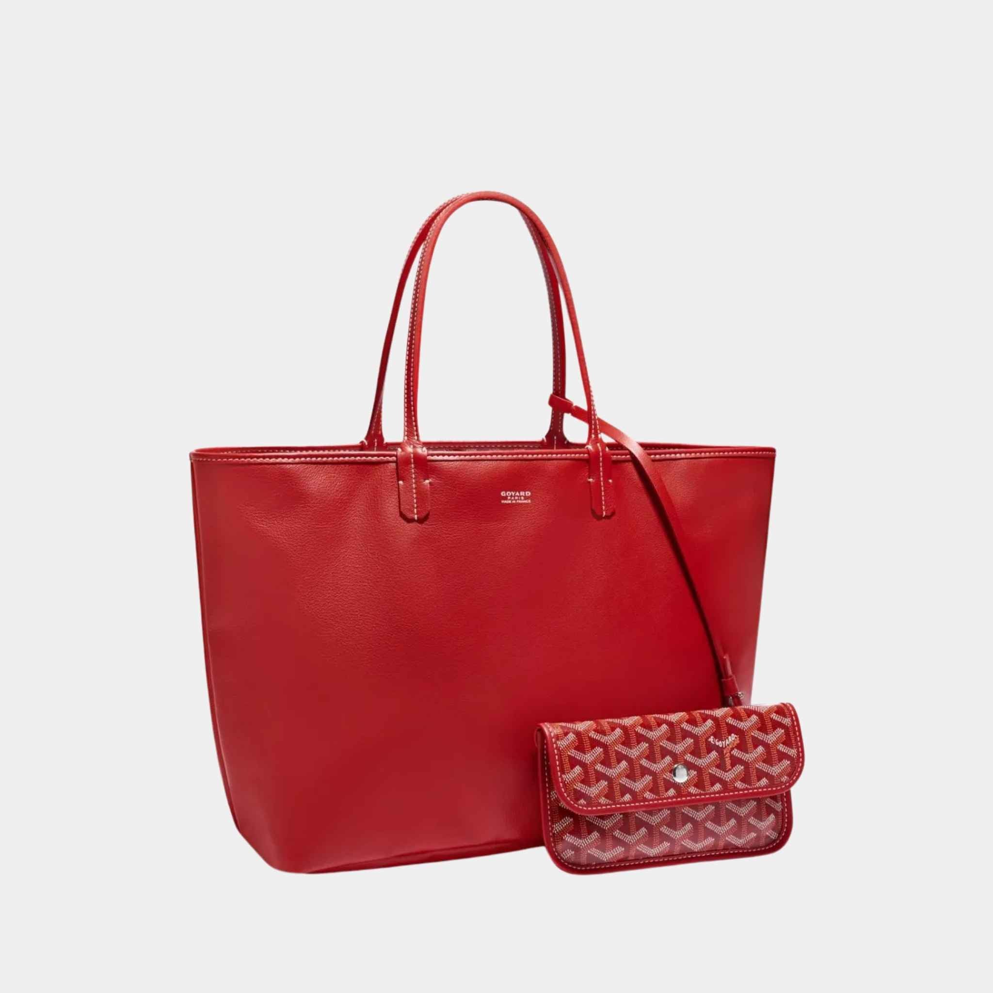 Goyard Anjou PM Bag, Red, Front View