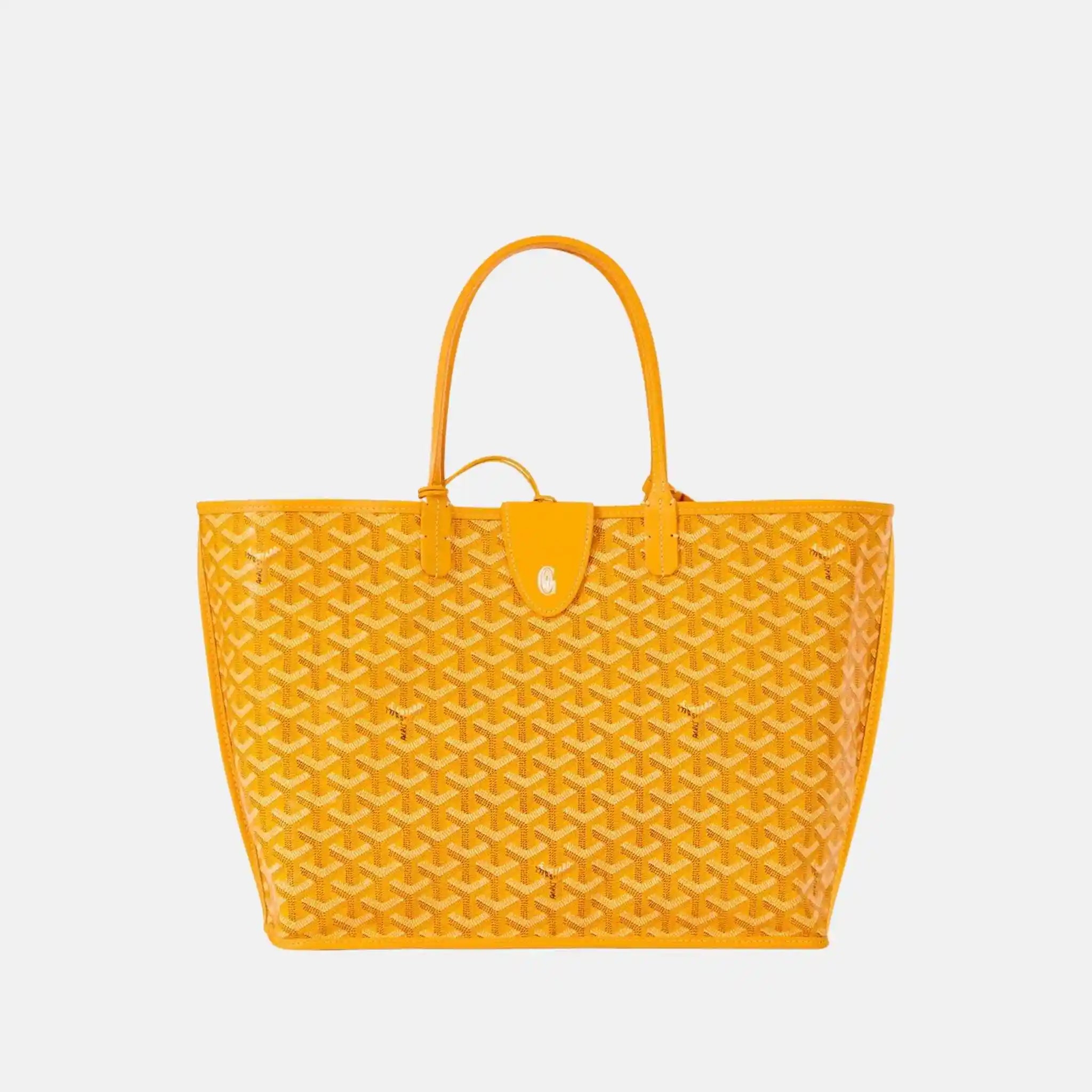 Goyard Anjou PM Bag, Yellow, Front