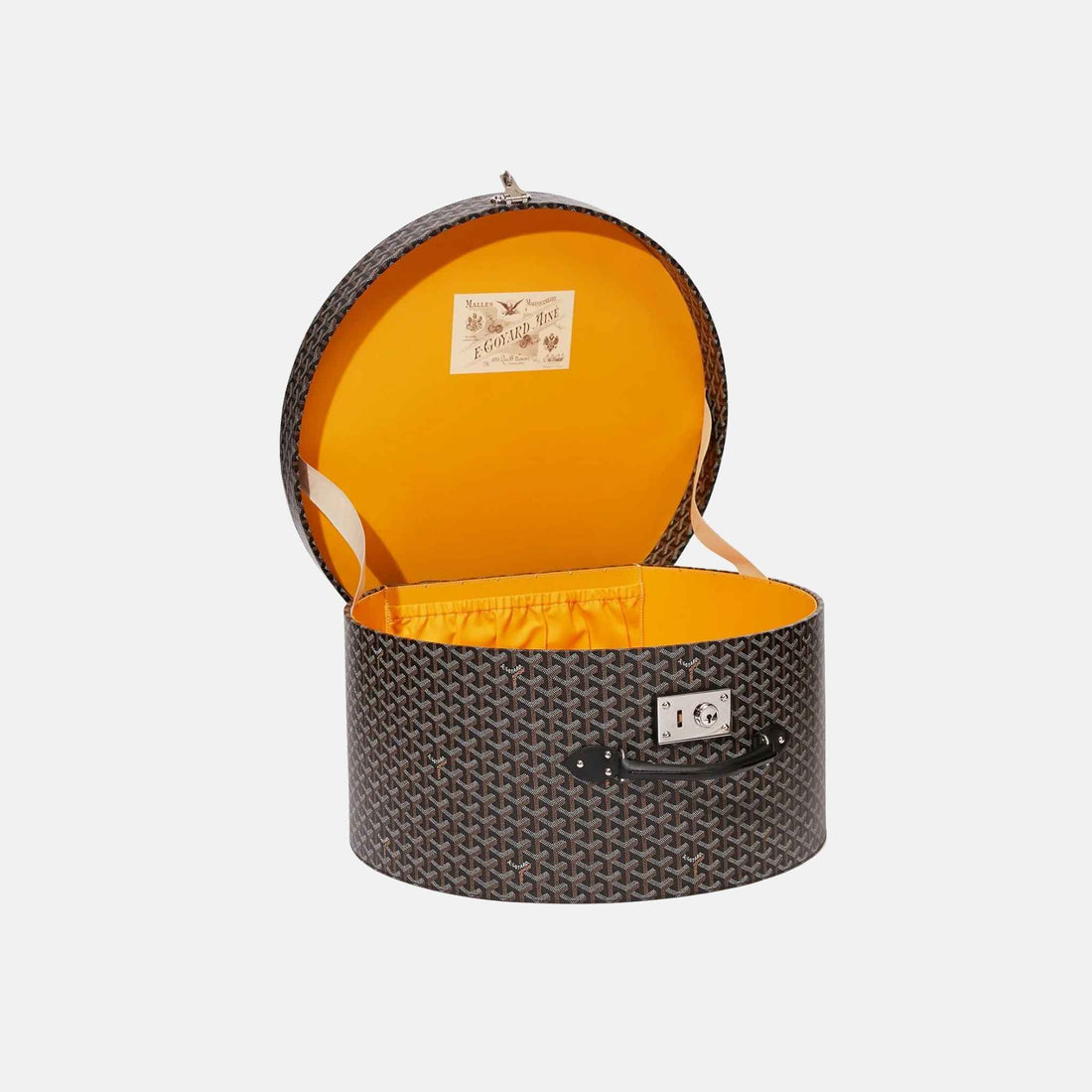 Goyard Boite Chapeau, Black, Inside