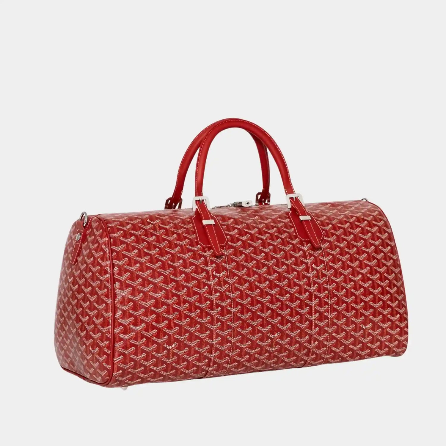 Goyard Boston 50 Bag, Red
