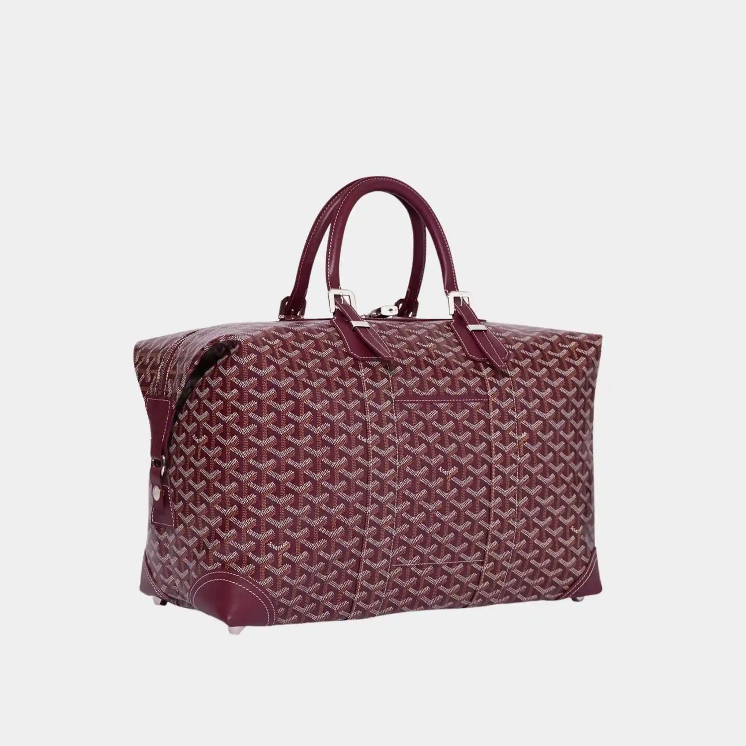 Goyard Bowling 45 Bag, Burgundy
