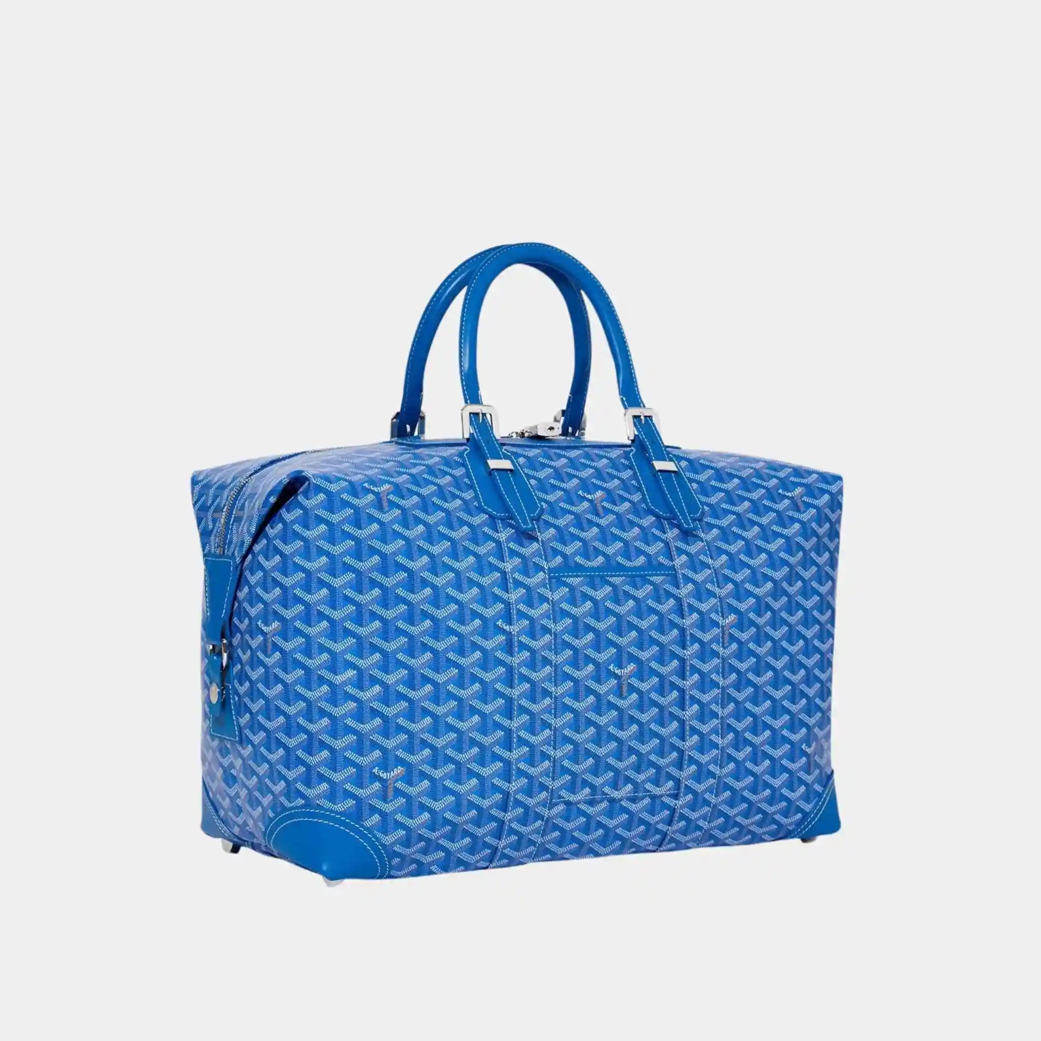 Goyard Bowling 45 Bag, Sky Blue