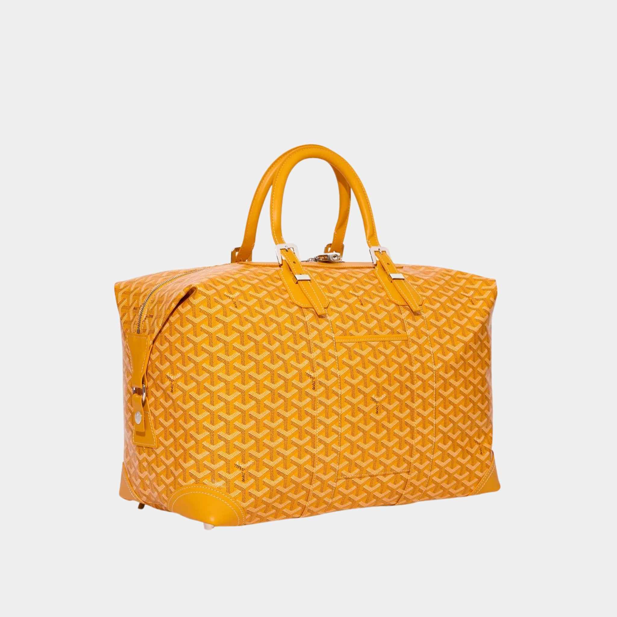 Goyard Bowling 45 Bag, Yellow