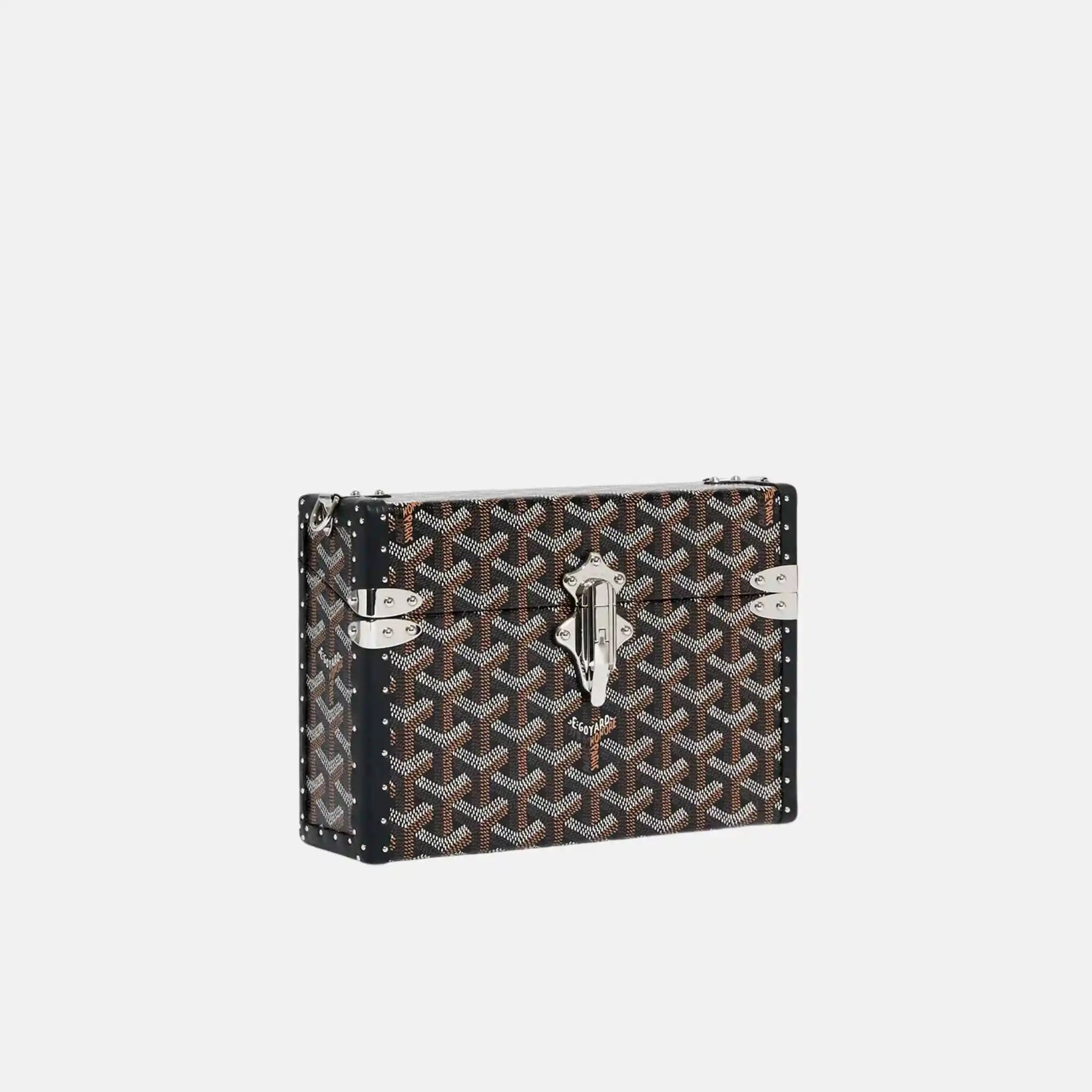 Goyard Cassette Trunk Bag, Black