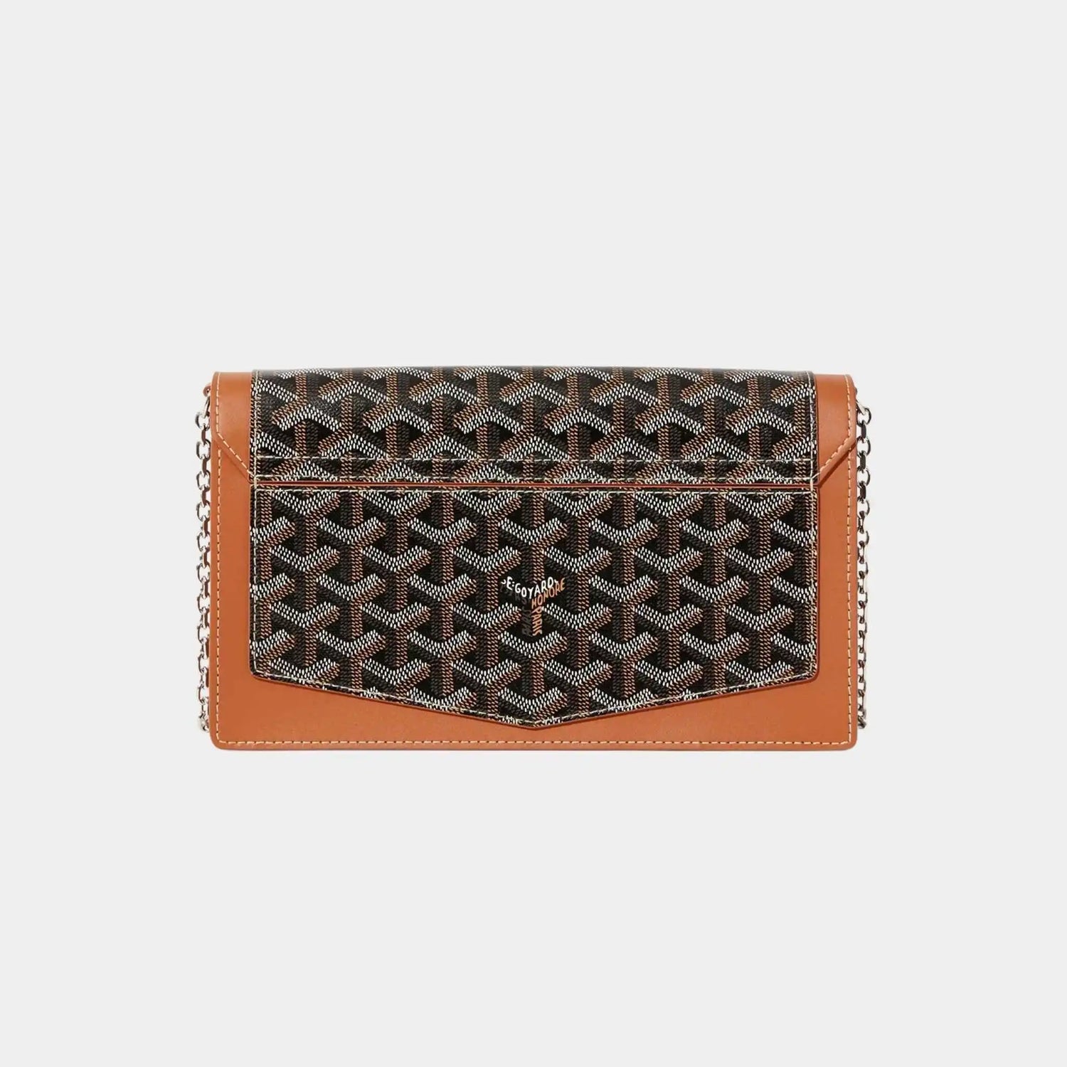 Goyard Duchesse Marie Caroline Bag, Black and Tan, Back