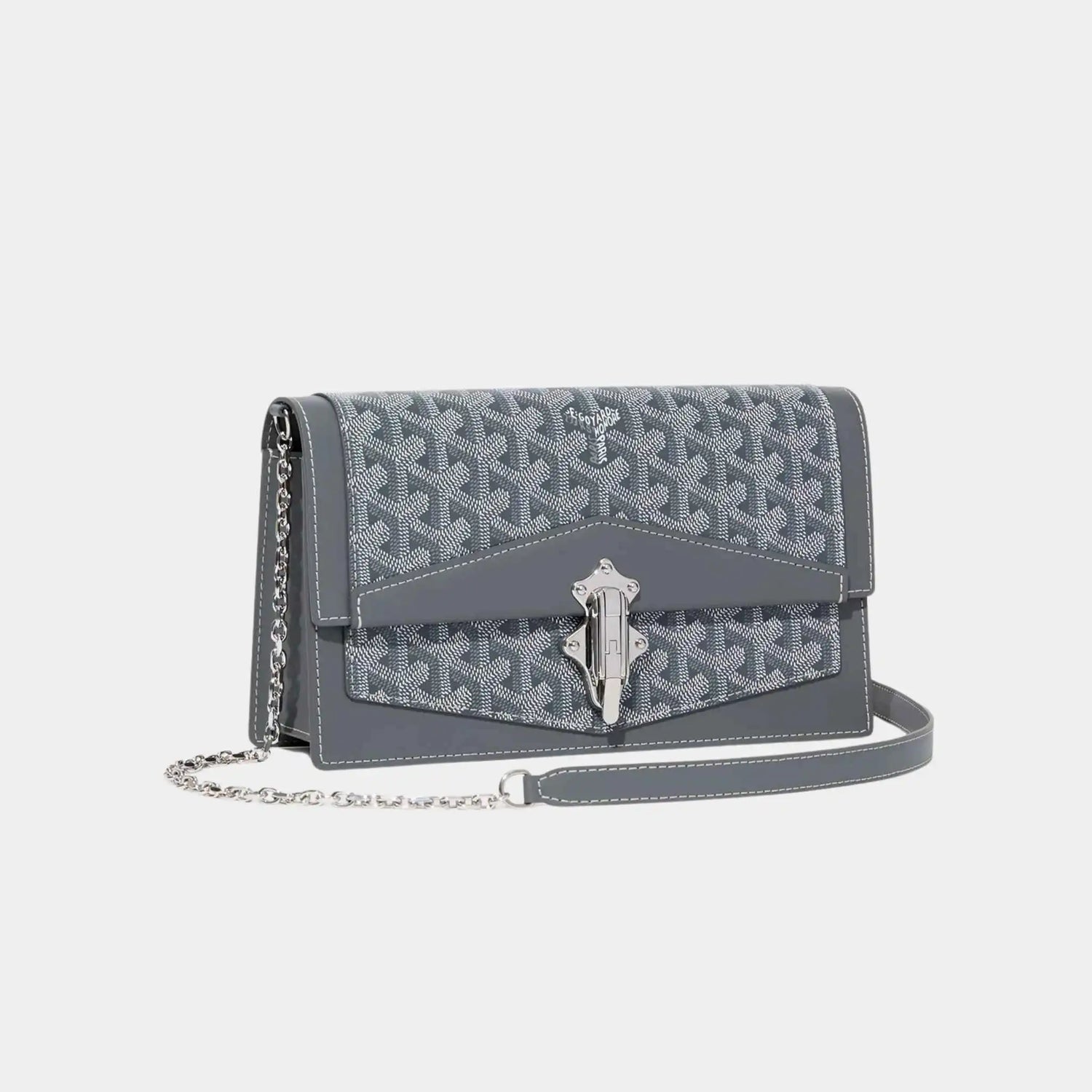 Goyard Duchesse Marie Caroline Bag, Grey, Front