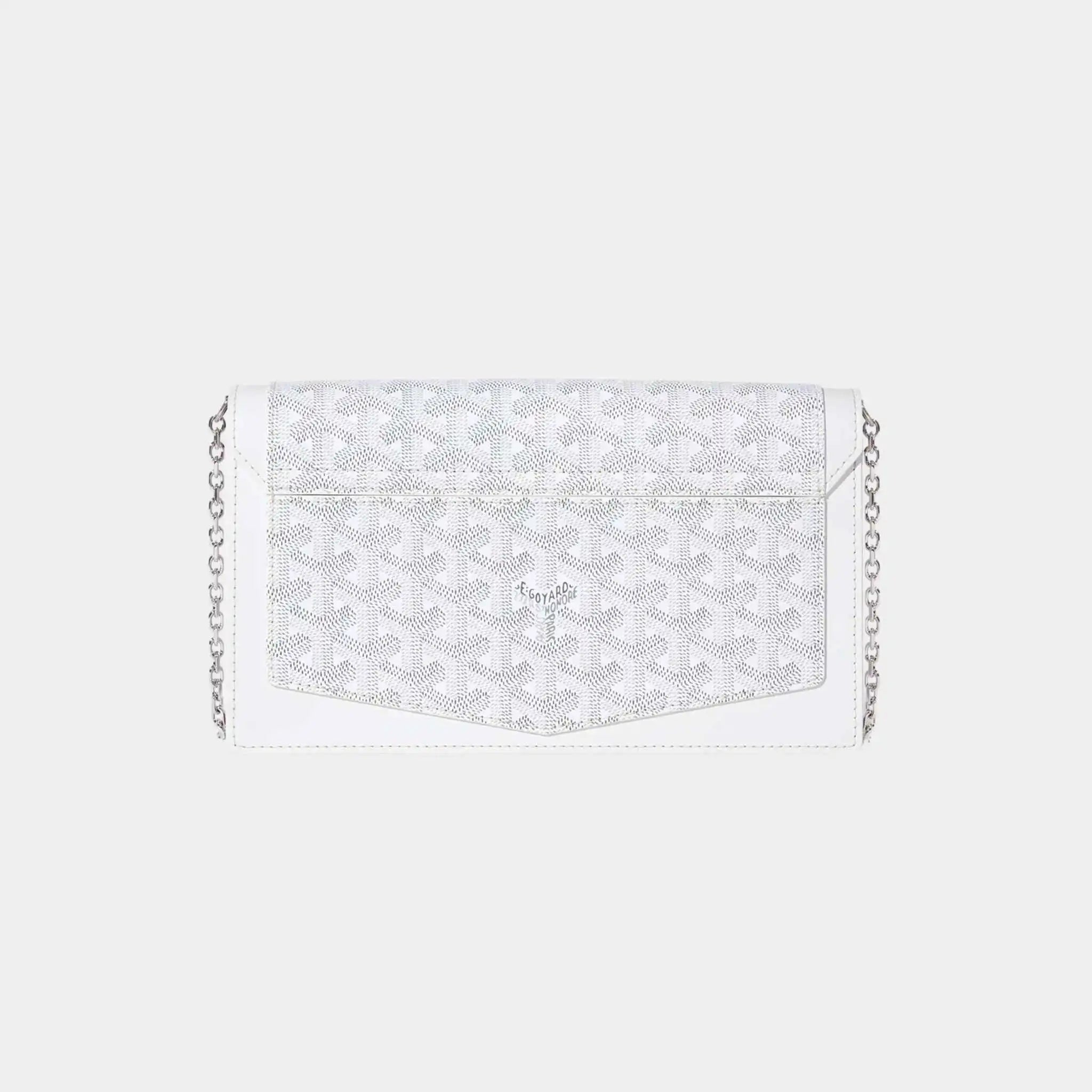 Goyard Duchesse Marie Caroline Bag, White, Back