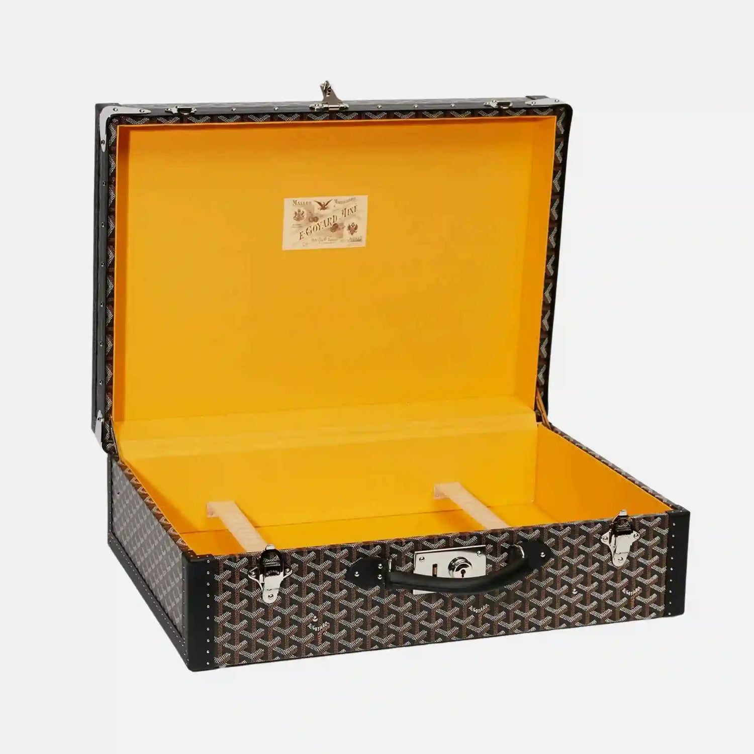 Goyard Grand Hotel 55 Case, Black, Inside