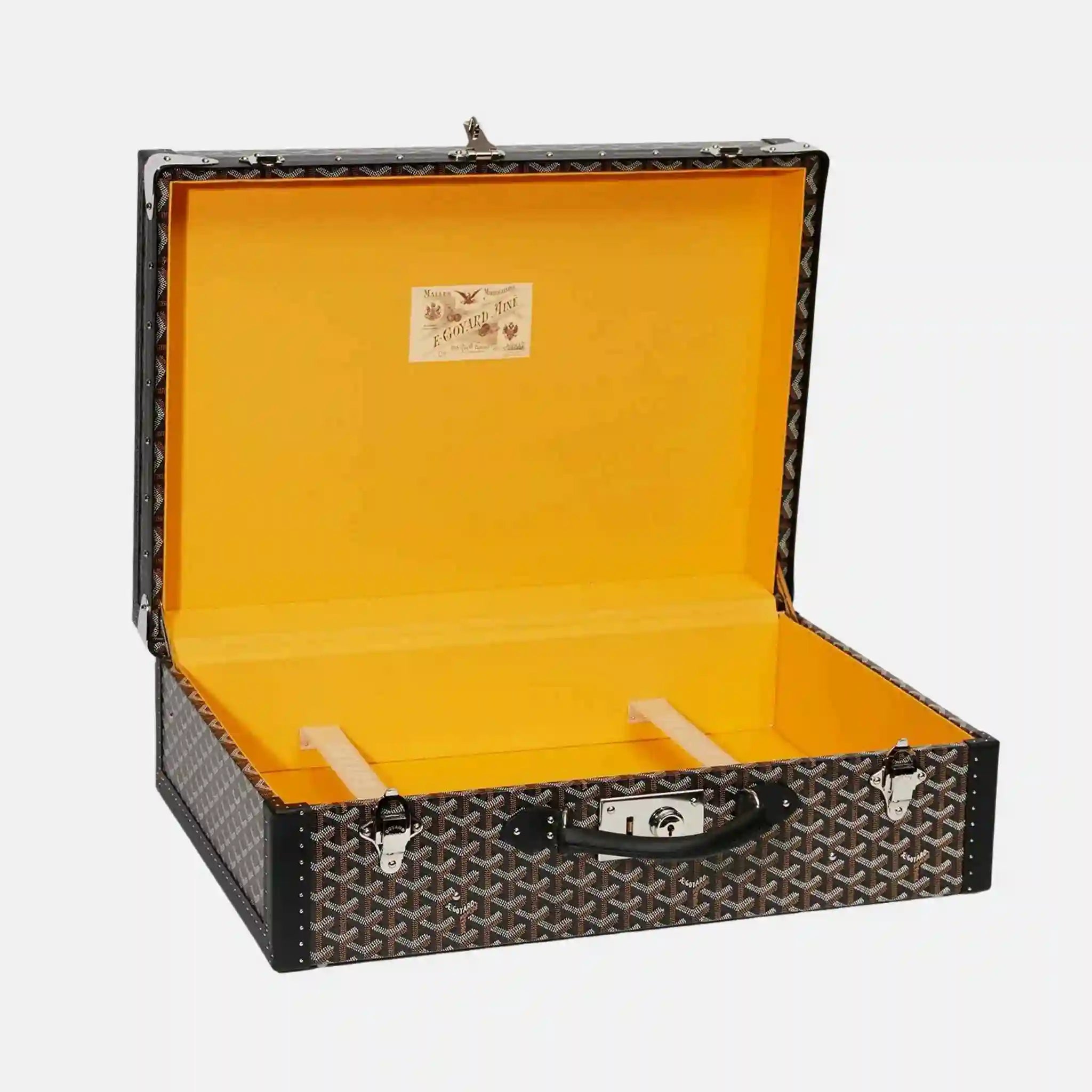Goyard Grand Hotel 55 Case, Black, Inside