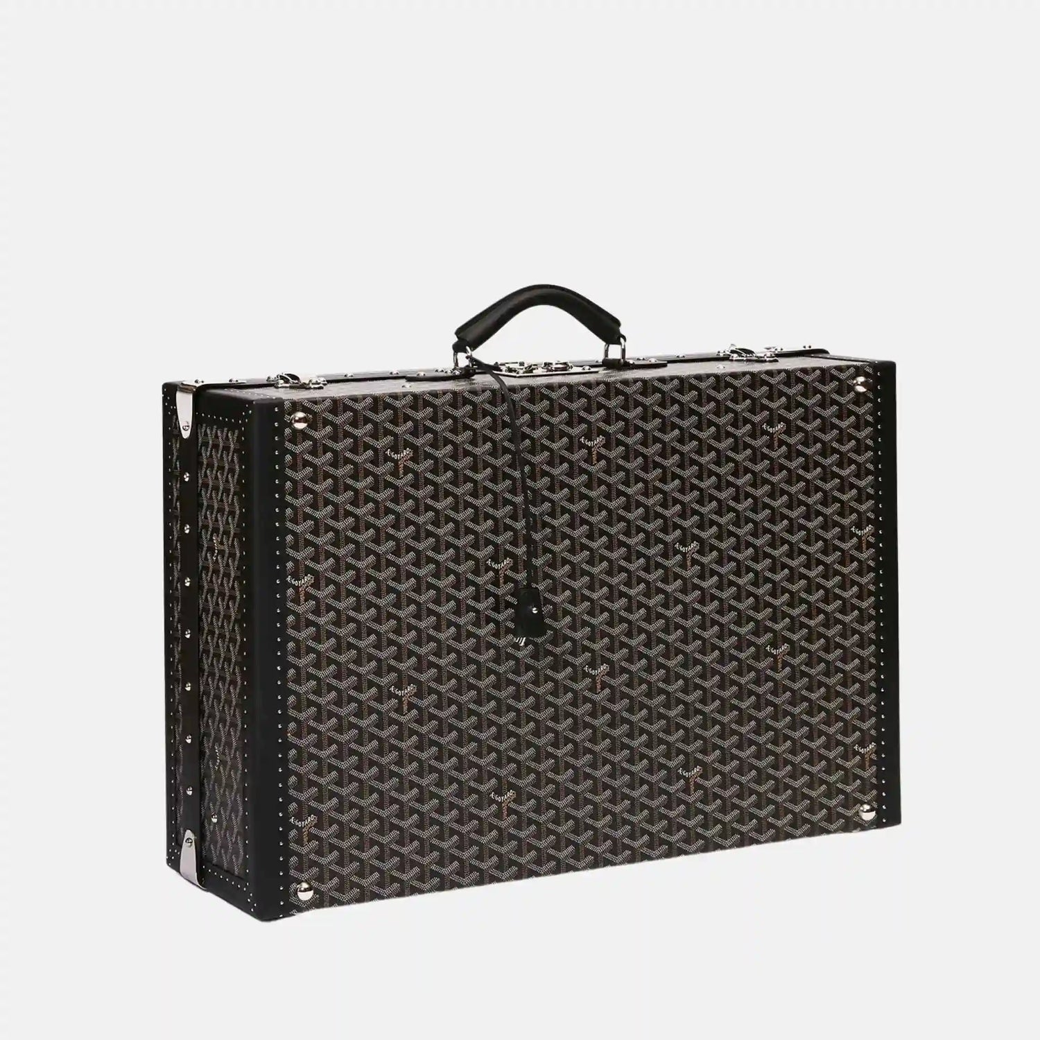 Goyard Grand Hotel 60 Case, Black, Side