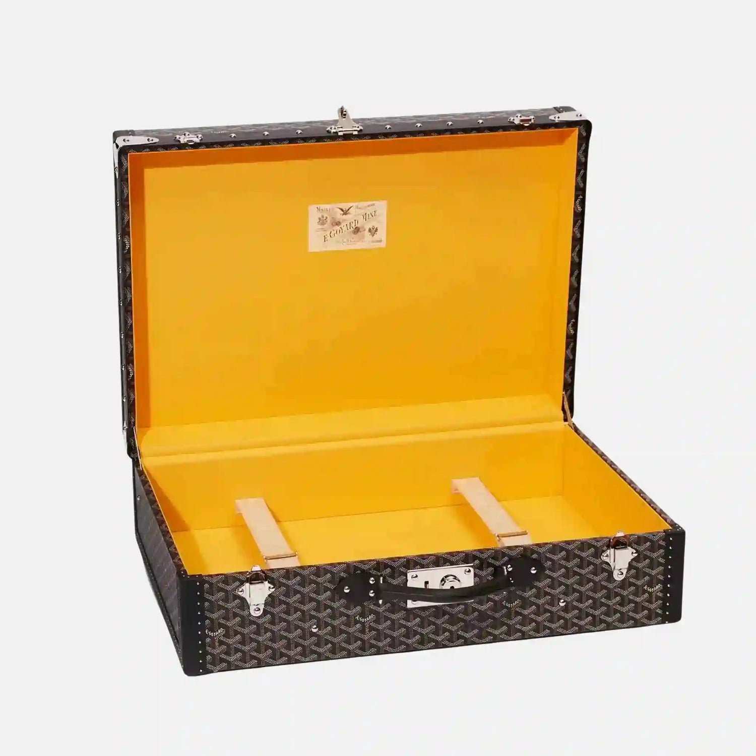 Goyard Grand Hotel 65 Case, Black, Inside