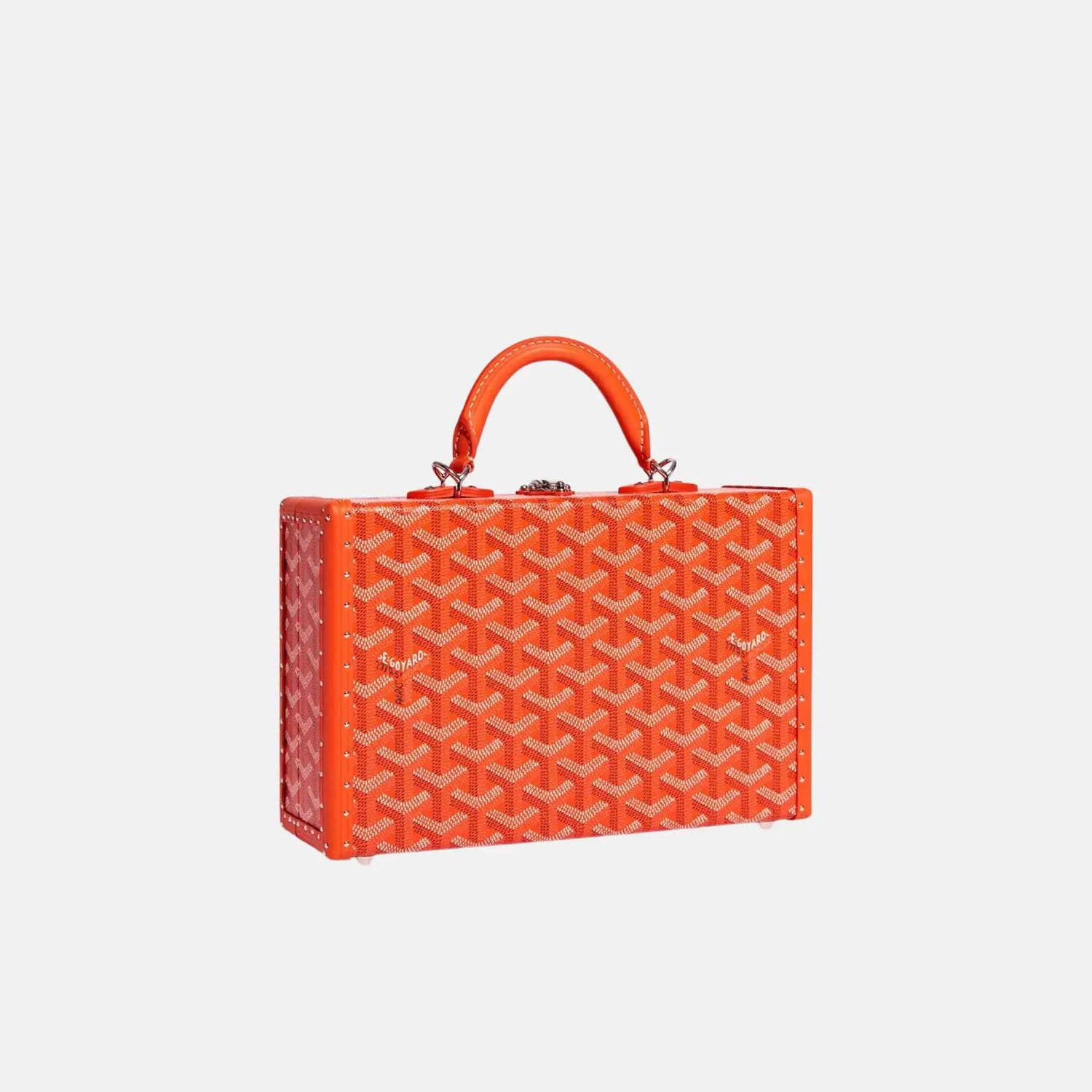 Grand Hotel Trunk Bag, Orange, Front