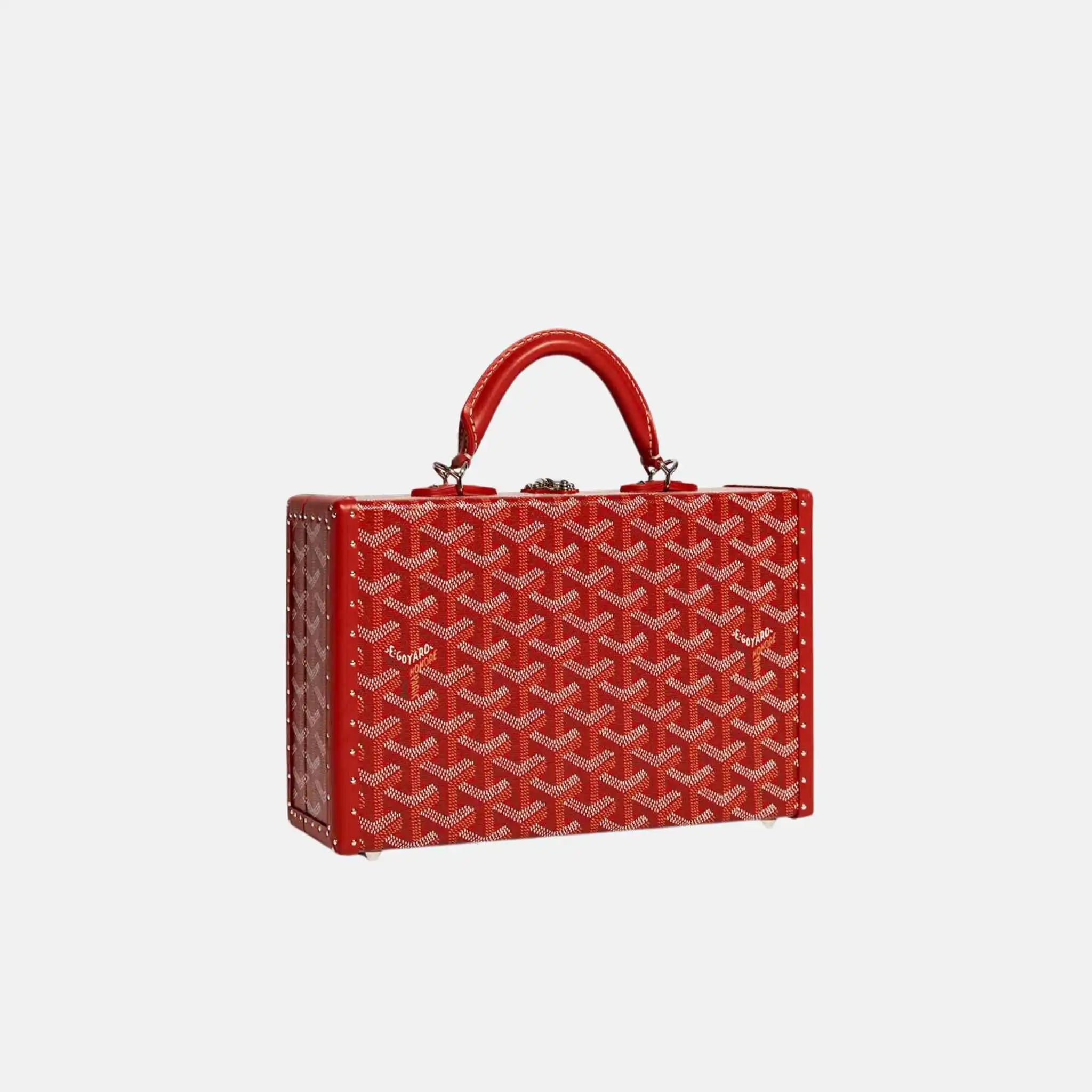 Grand Hotel Trunk Bag, Red, Front