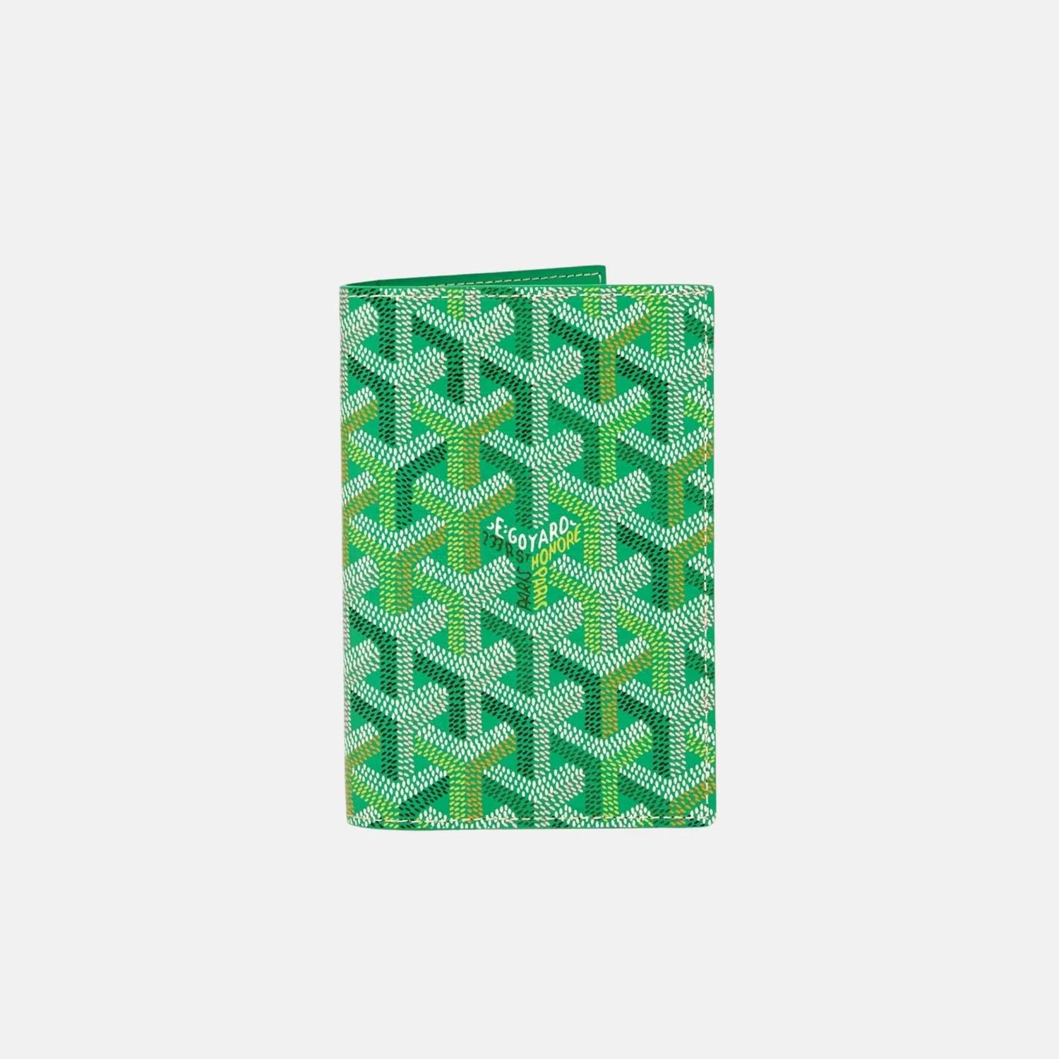 Goyard Grenelle Passport Cover Multicoloured Limited Edition, Meadow Green