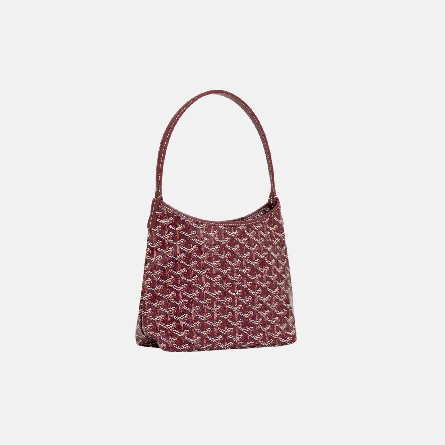 Goyard Hobo Boheme Mini Bag, Burgundy