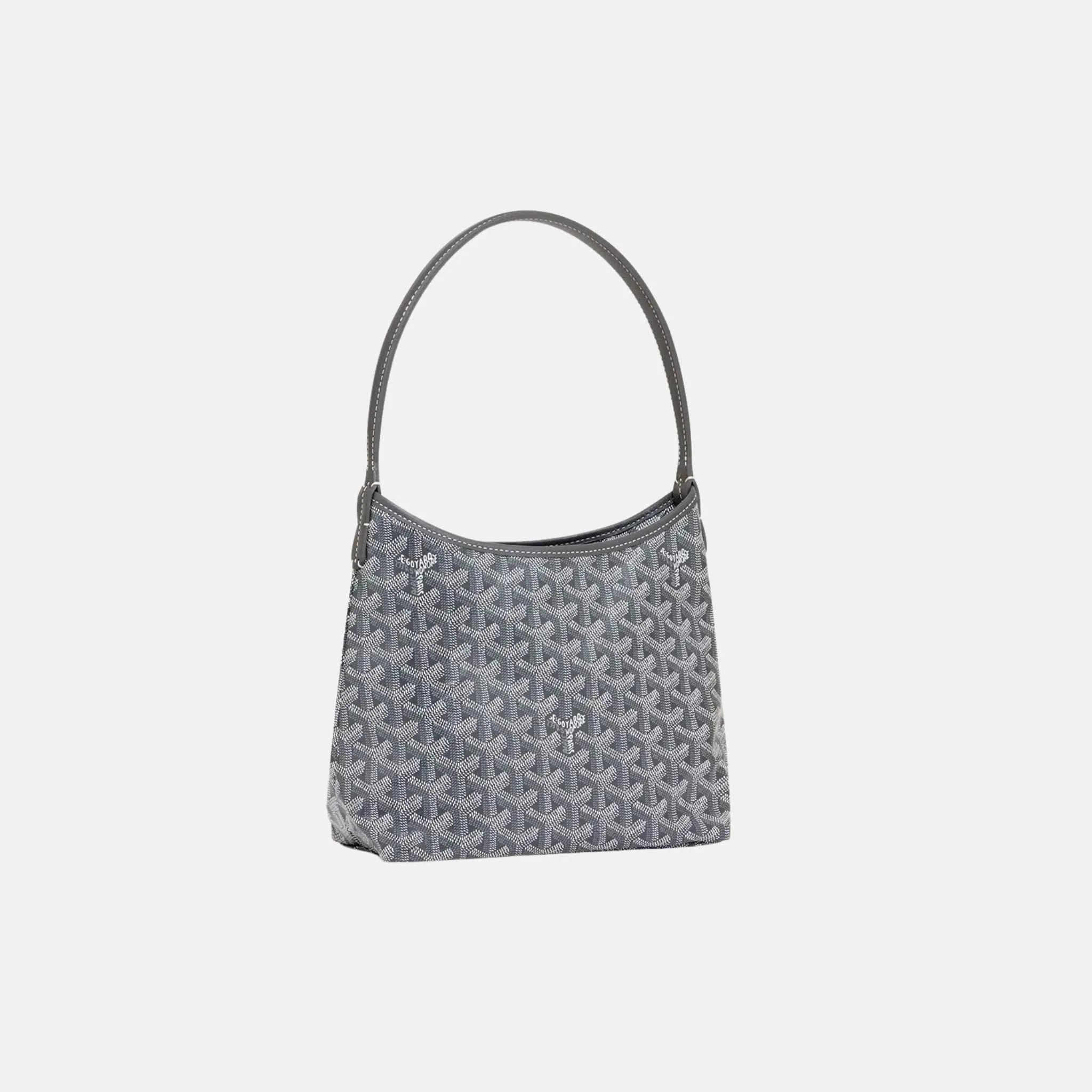 Goyard Hobo Boheme Mini Bag, Grey