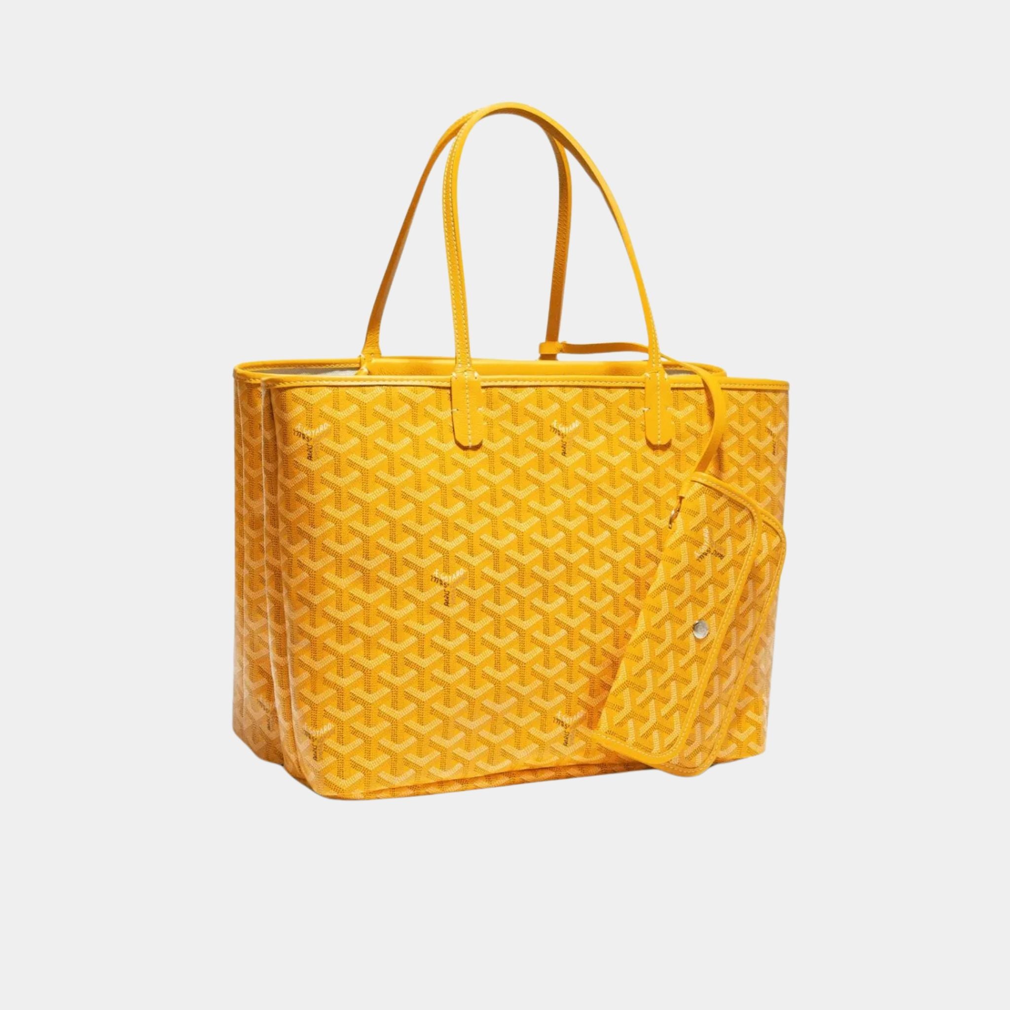 Goyard Isabelle Bag, Yellow, Front View