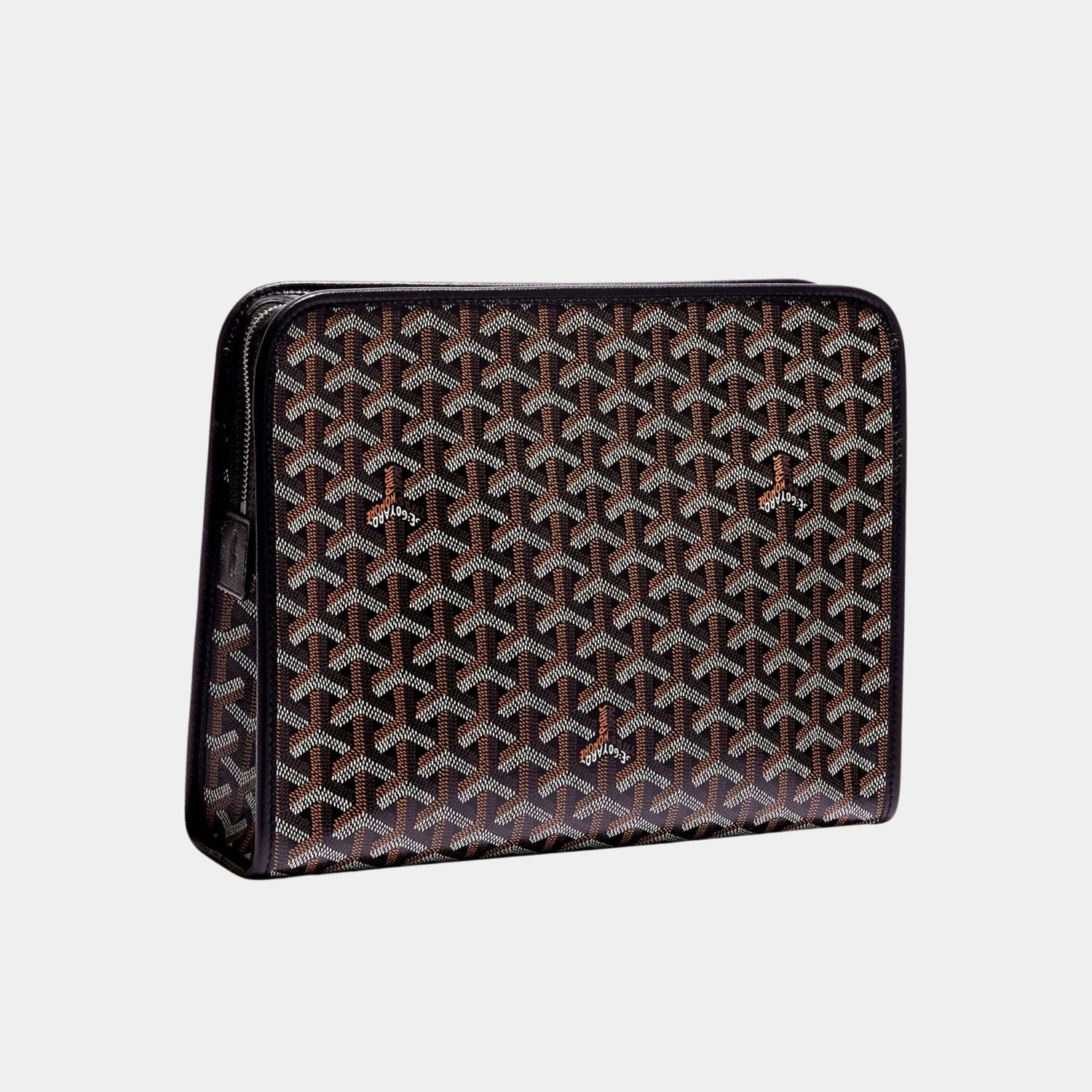 Goyard Jouvence GM Toiletry Bag, Black, Back View