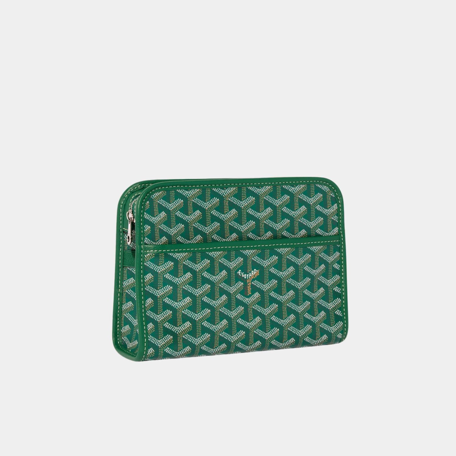 Goyard Jouvence PM Toiletry Bag Green, Front