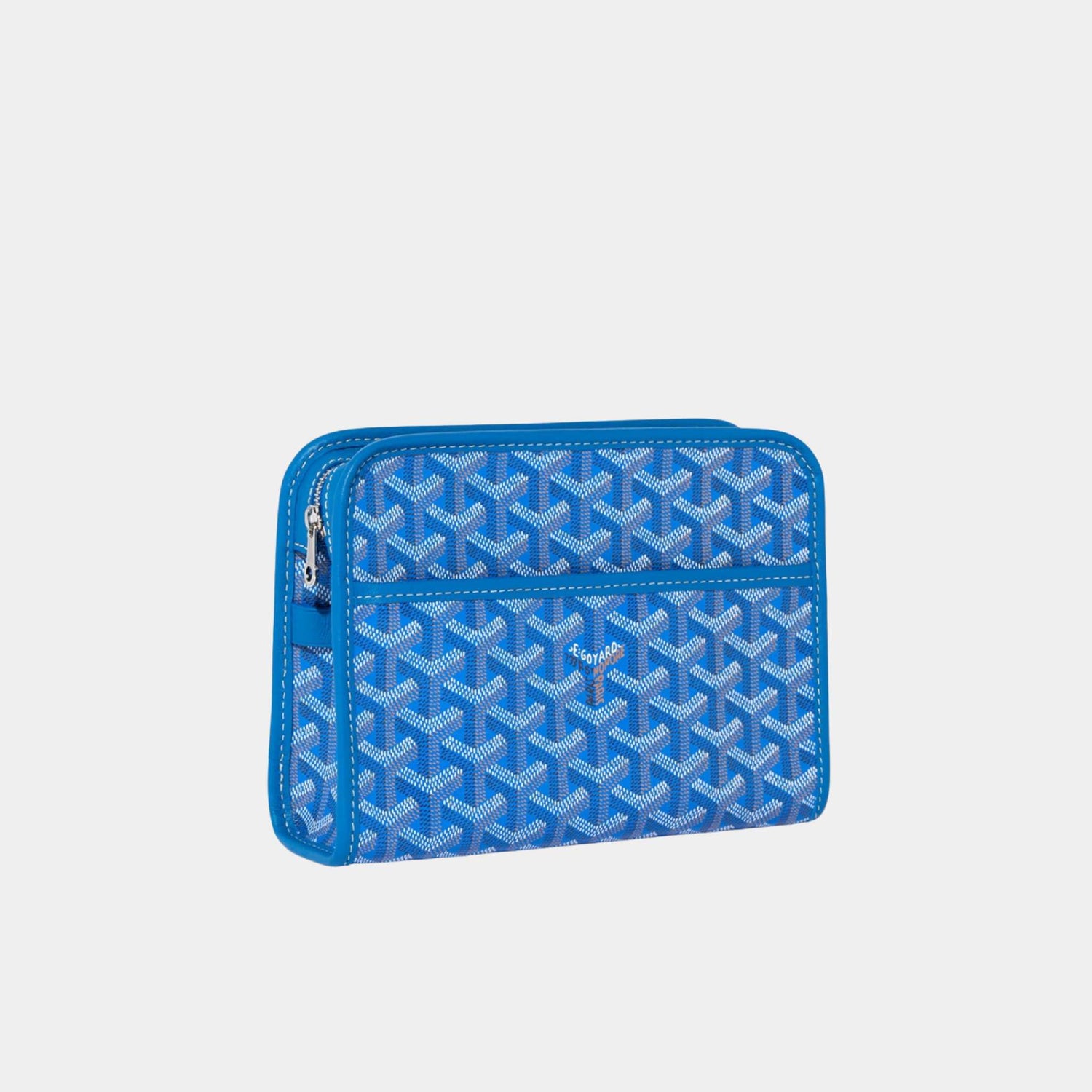 Goyard Jouvence PM Toiletry Bag Sky Blue, Front