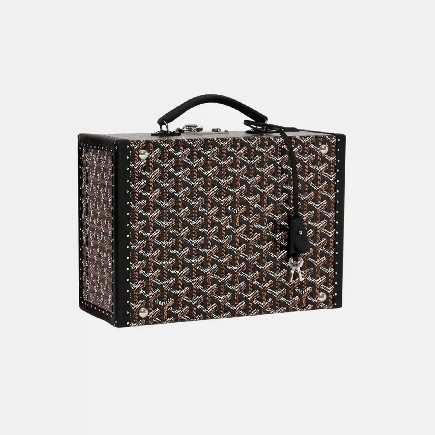 Goyard Joux 8 Watch Case, Black, Bottom