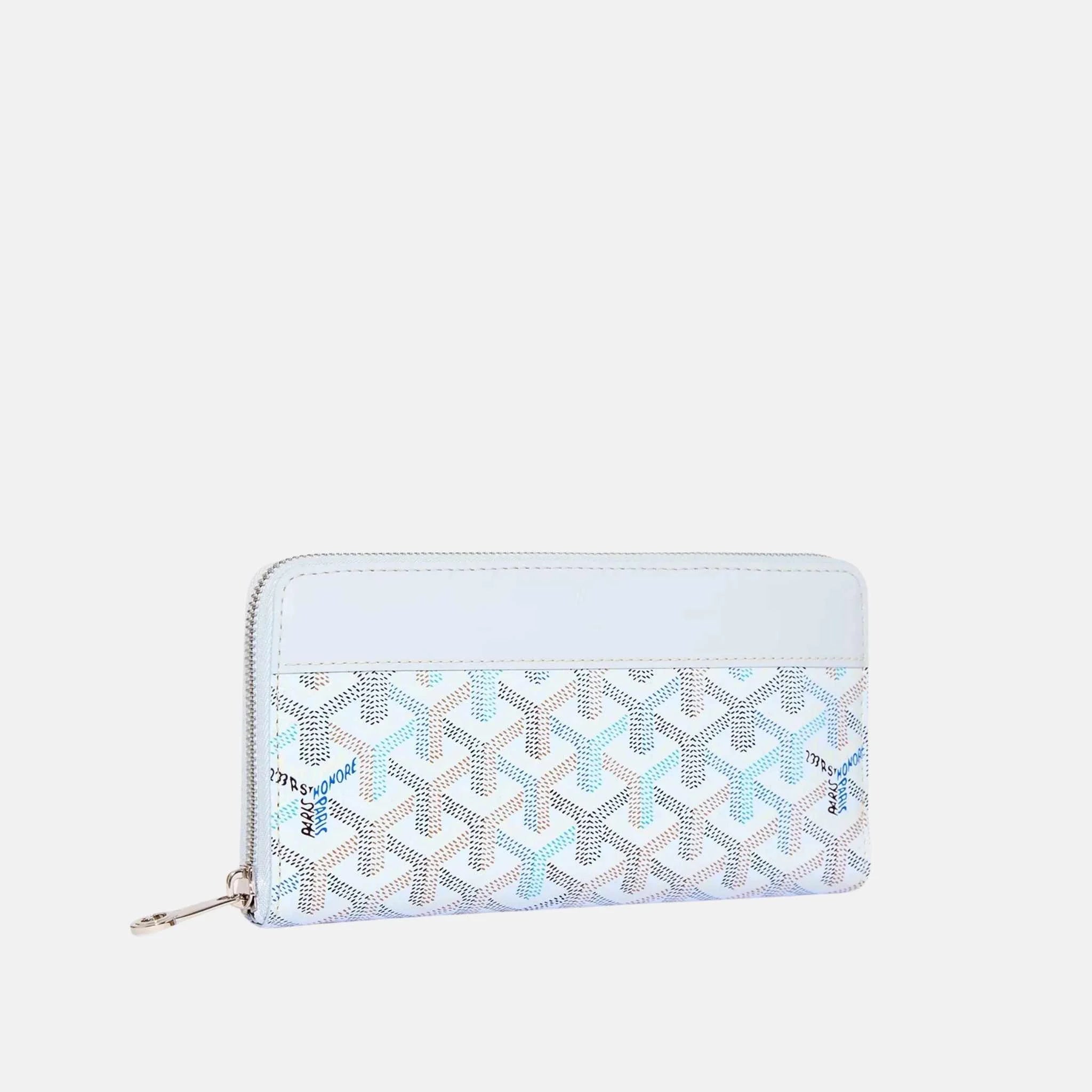 Goyard Matignon GM Wallet Multicoloured Limited Edition, Polar Blue