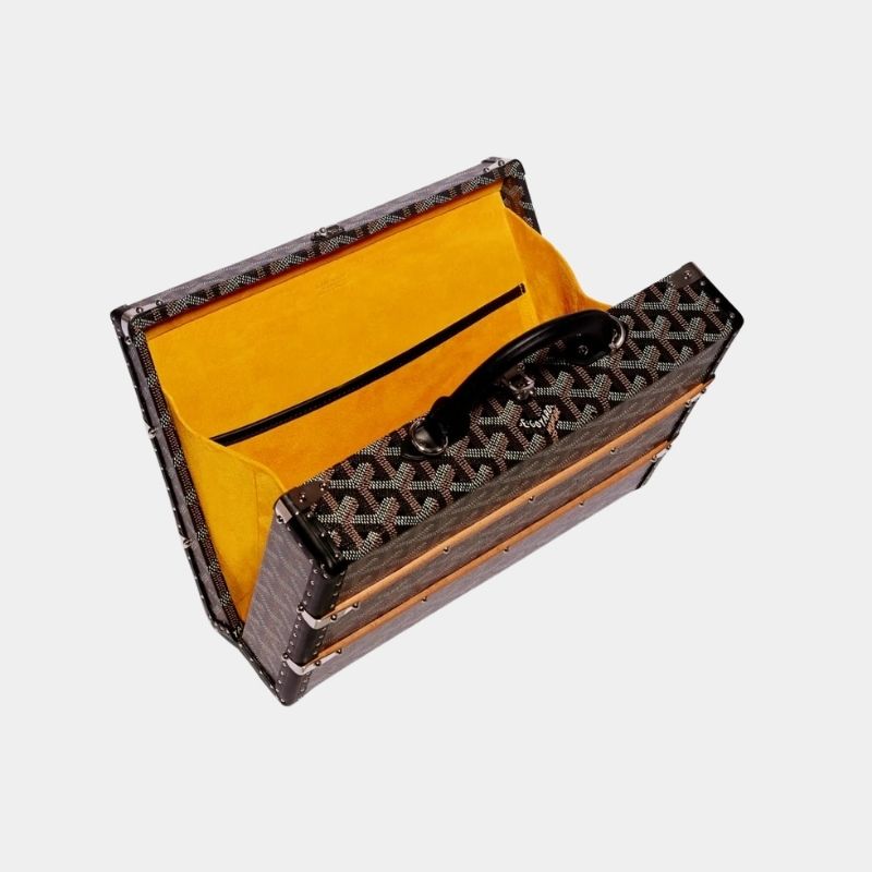 alt
حقيبة Goyard Palace MM Trunk، سوداء، منظر داخلي